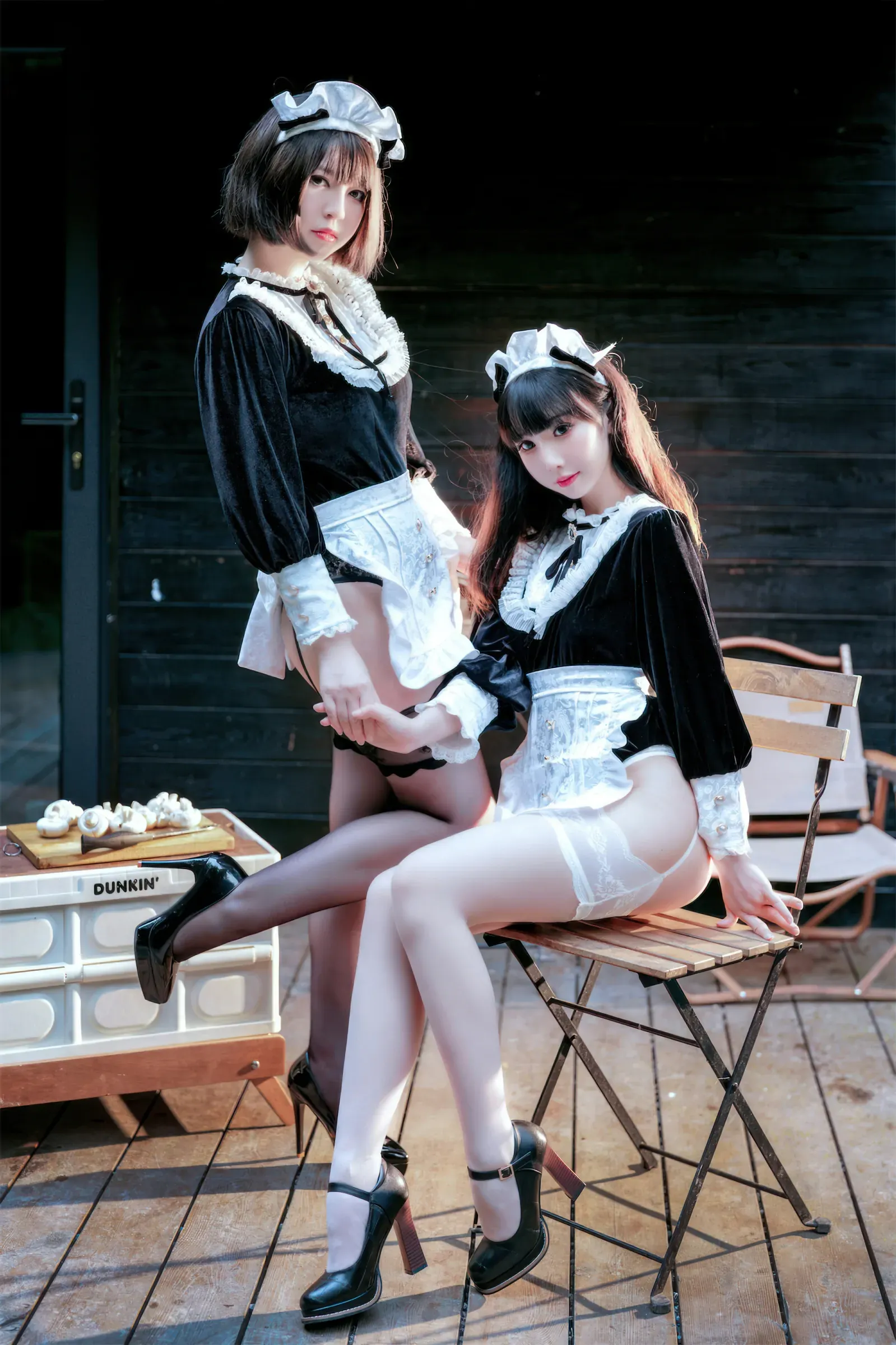 图片[4] - 半半子&面饼仙儿 - メイド姉妹 [74P] - 机器猫次元 - 机器猫次元