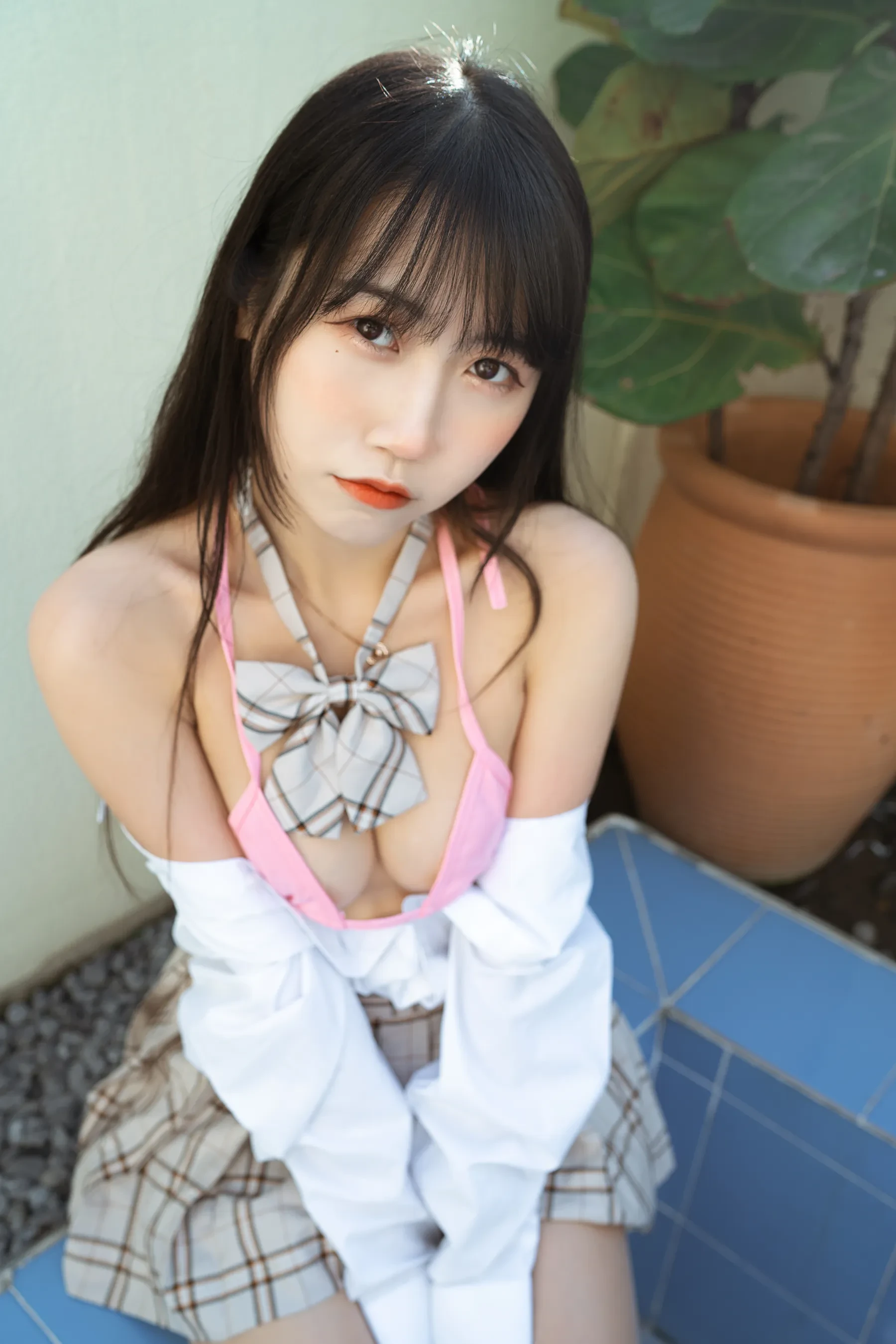 图片[7] - 不呆猫 - 绳艺 JK制服 [32P] - 机器猫次元 - 机器猫次元