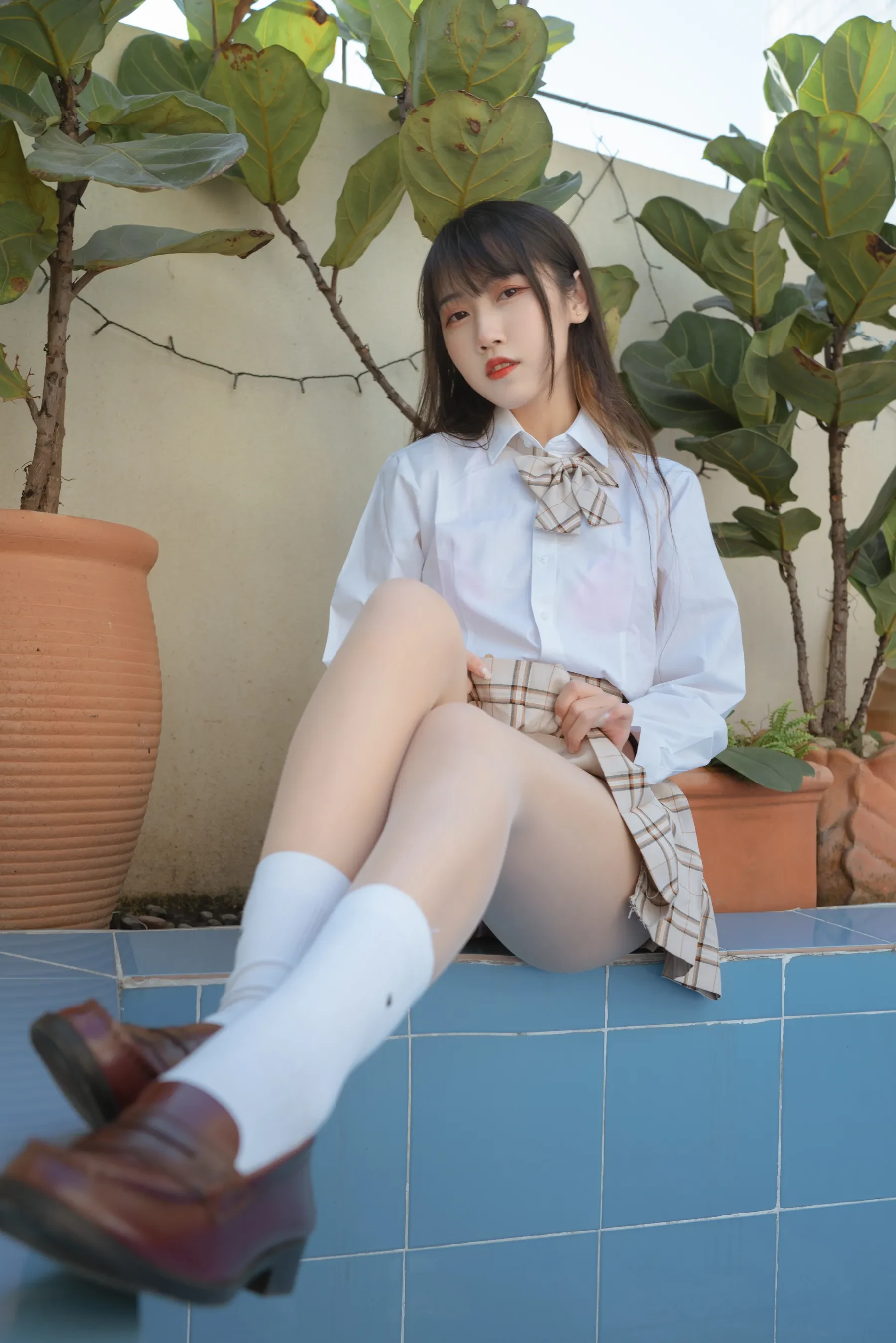 图片[3] - 不呆猫 - 绳艺 JK制服 [32P] - 机器猫次元 - 机器猫次元