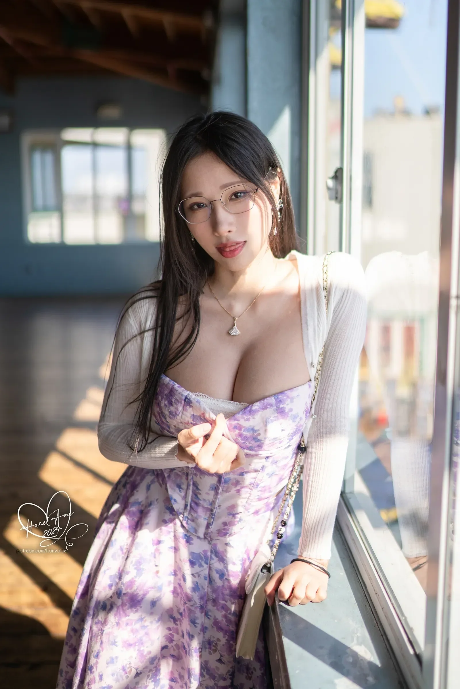 图片[1] - 雨波_HaneAme - 波波日常 眼鏡女友 夏末回忆 [60P] - 机器猫次元 - 机器猫次元
