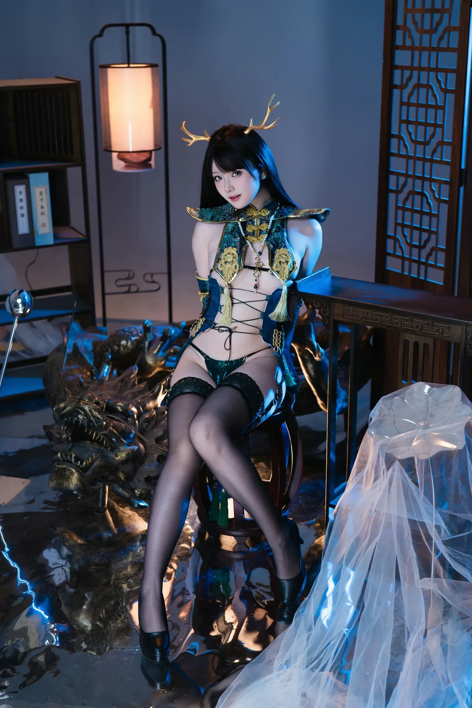 图片[1] - 屿鱼Yukako - 珑心 [50P] - 机器猫次元 - 机器猫次元