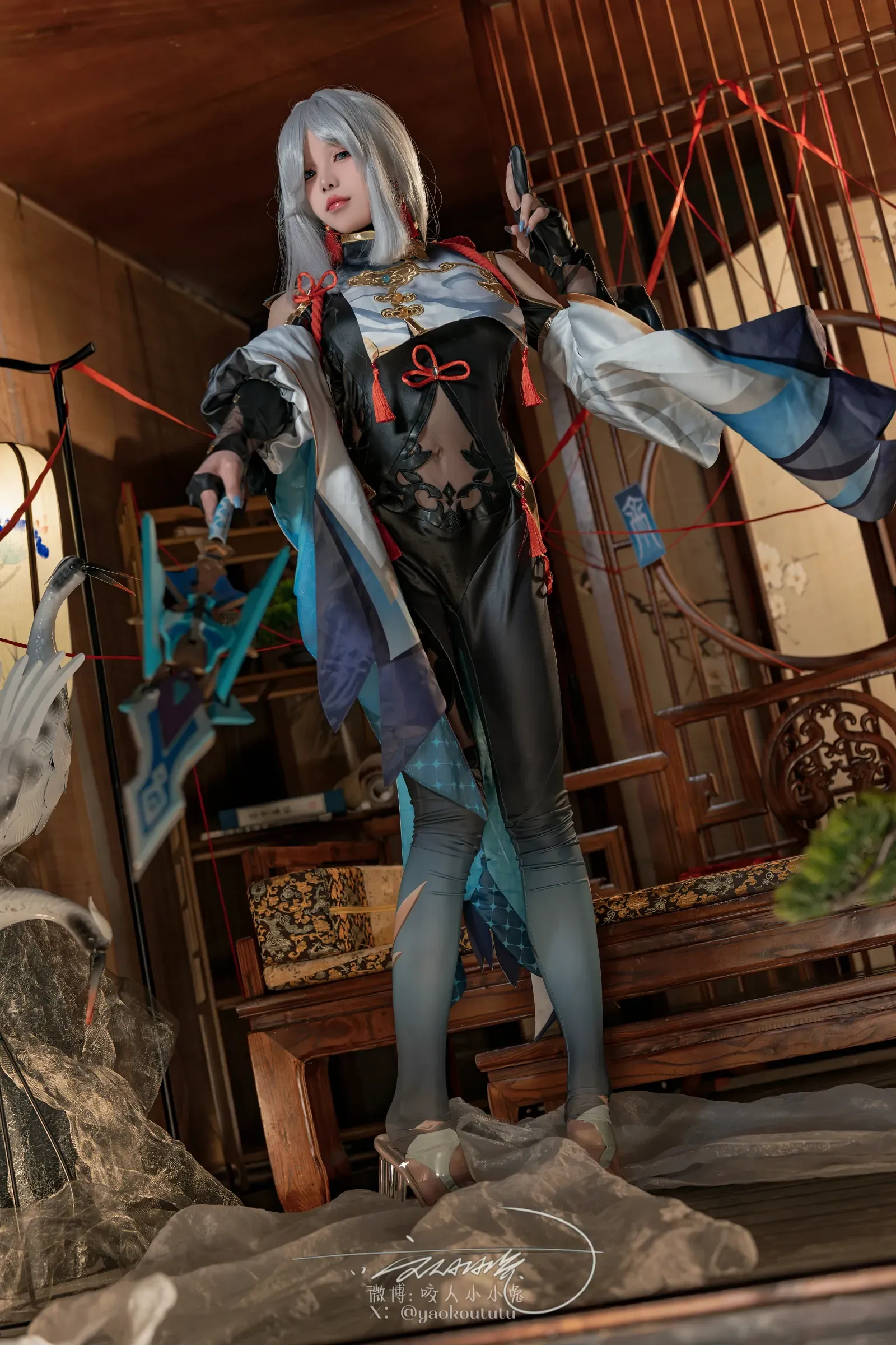 图片[1] - 咬一口兔娘 - 原神 申鹤 [73P] - 机器猫次元 - 机器猫次元