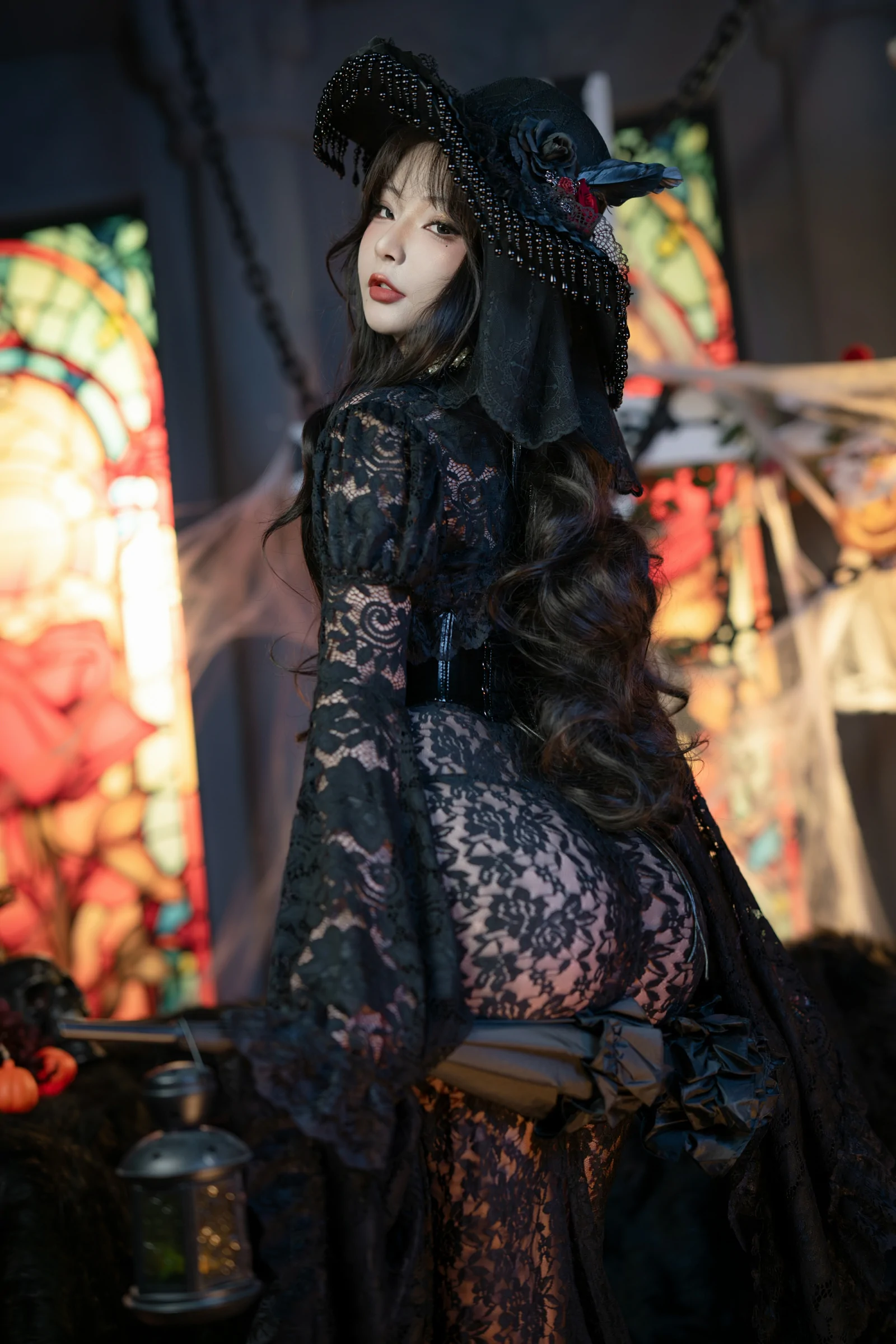 图片[7] - yuuhui玉汇 - 万圣节特辑 - 魔女狂欢夜 [132P] - 机器猫次元 - 机器猫次元