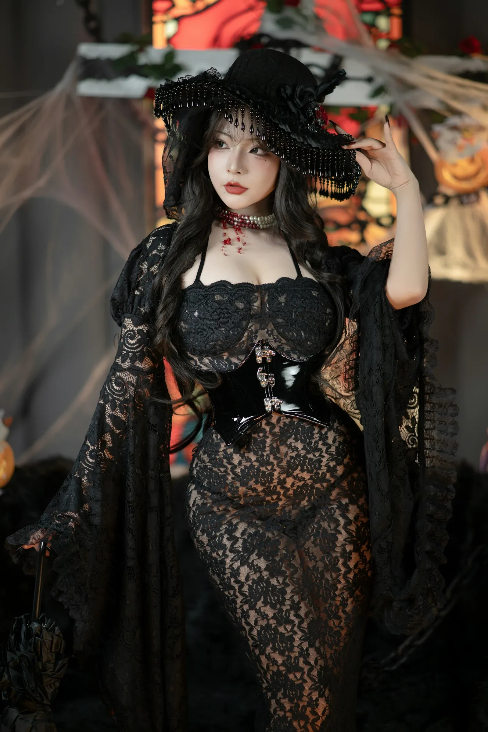 图片[3] - yuuhui玉汇 - 万圣节特辑 - 魔女狂欢夜 [132P] - 机器猫次元 - 机器猫次元