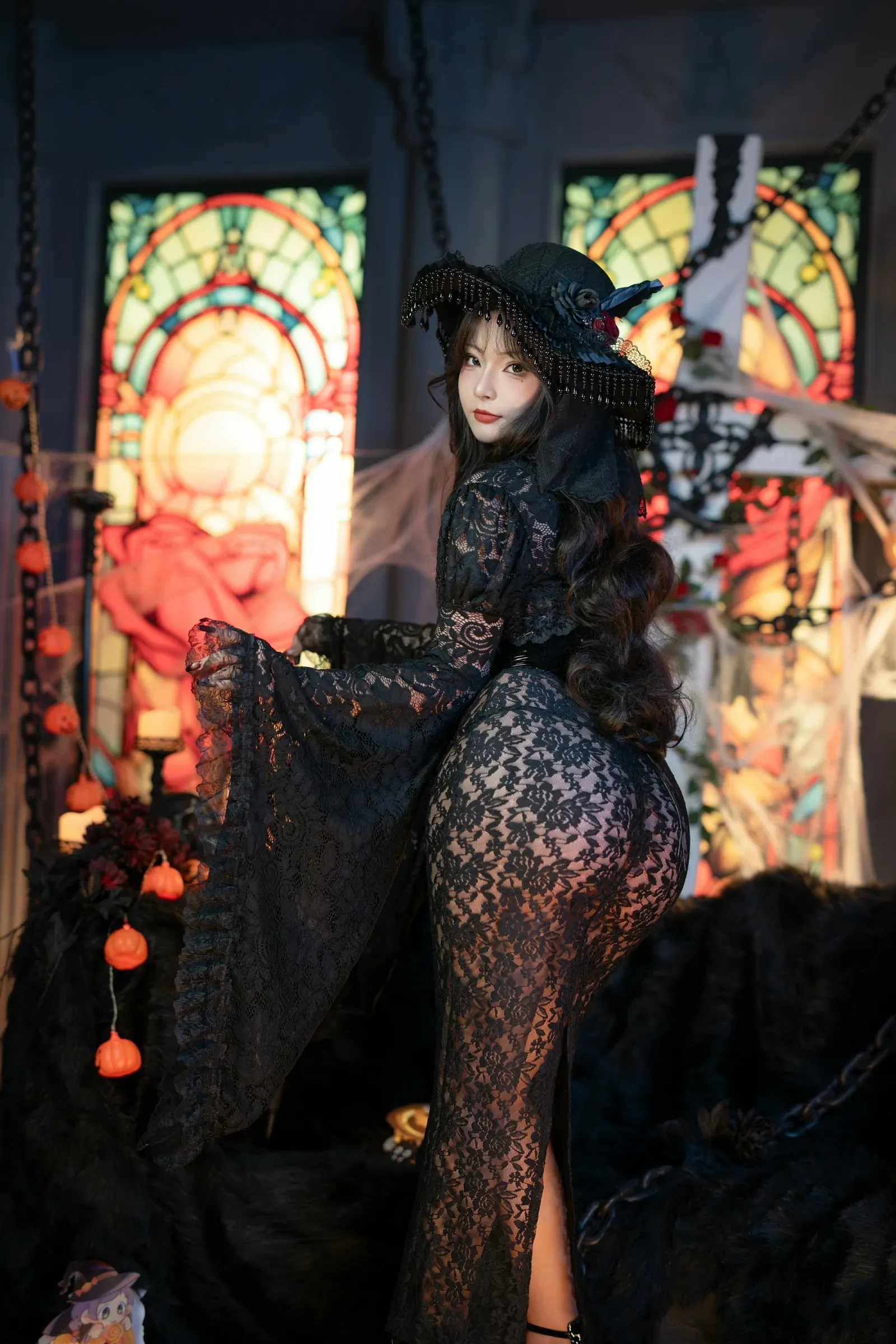 图片[6] - yuuhui玉汇 - 万圣节特辑 - 魔女狂欢夜 [132P] - 机器猫次元 - 机器猫次元
