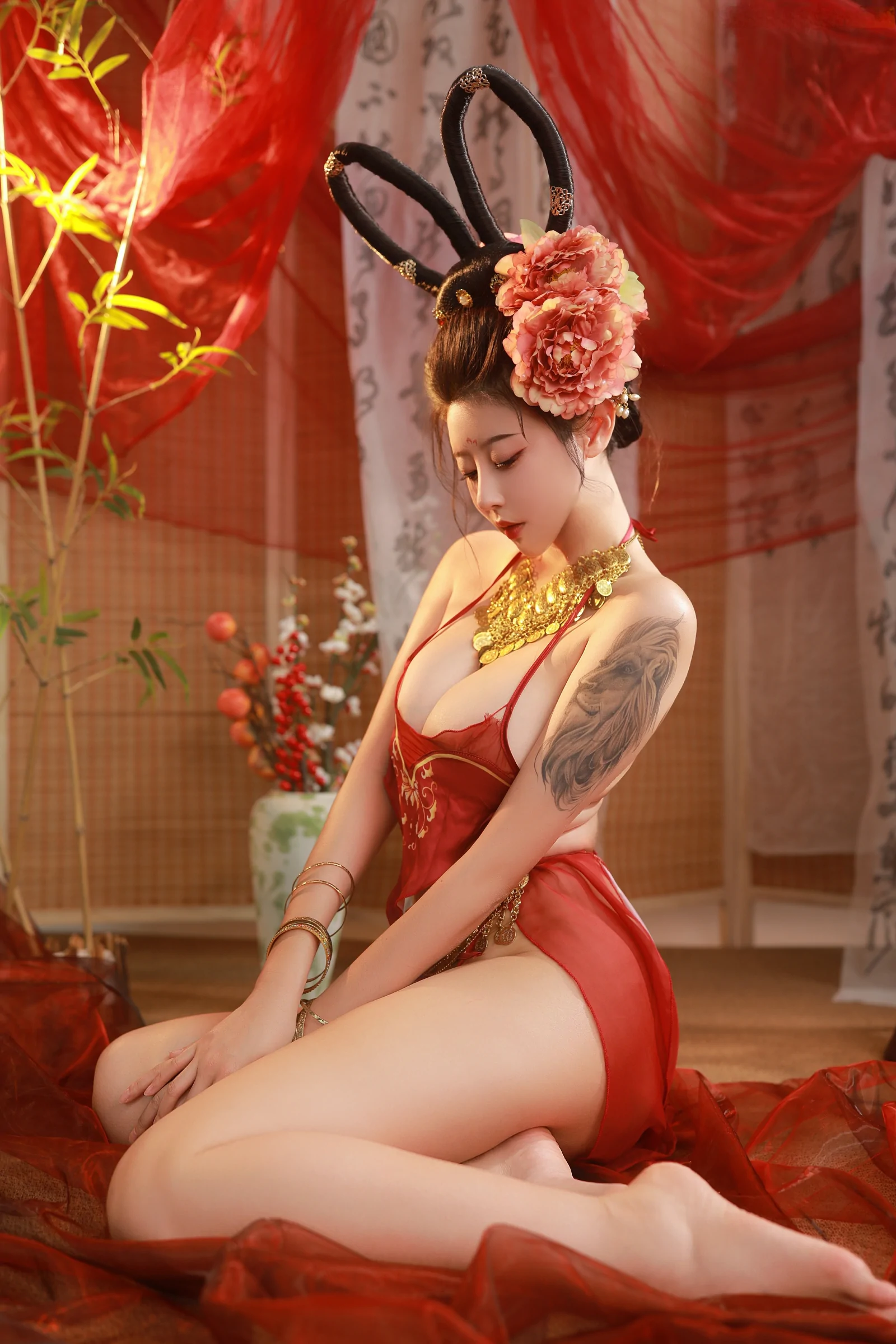 图片[4] - 奈汐酱nice - 赤帐舞 [67P] - 机器猫次元 - 机器猫次元