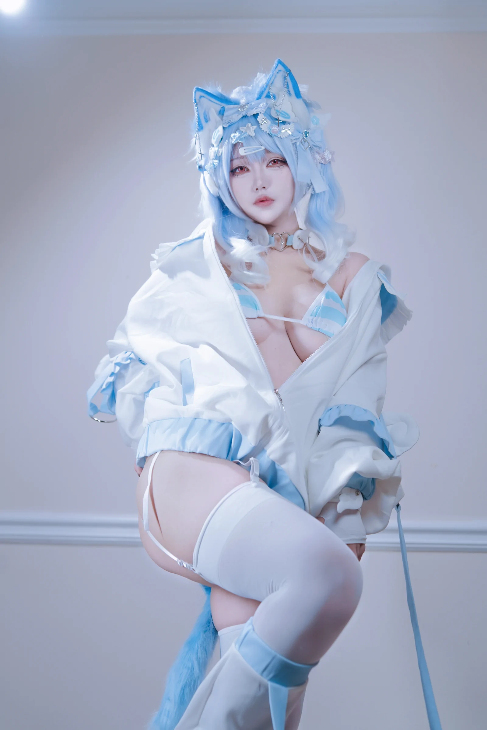 图片[4] - 狐洛洛子 - 水色猫猫头 [40P] - 机器猫次元 - 机器猫次元