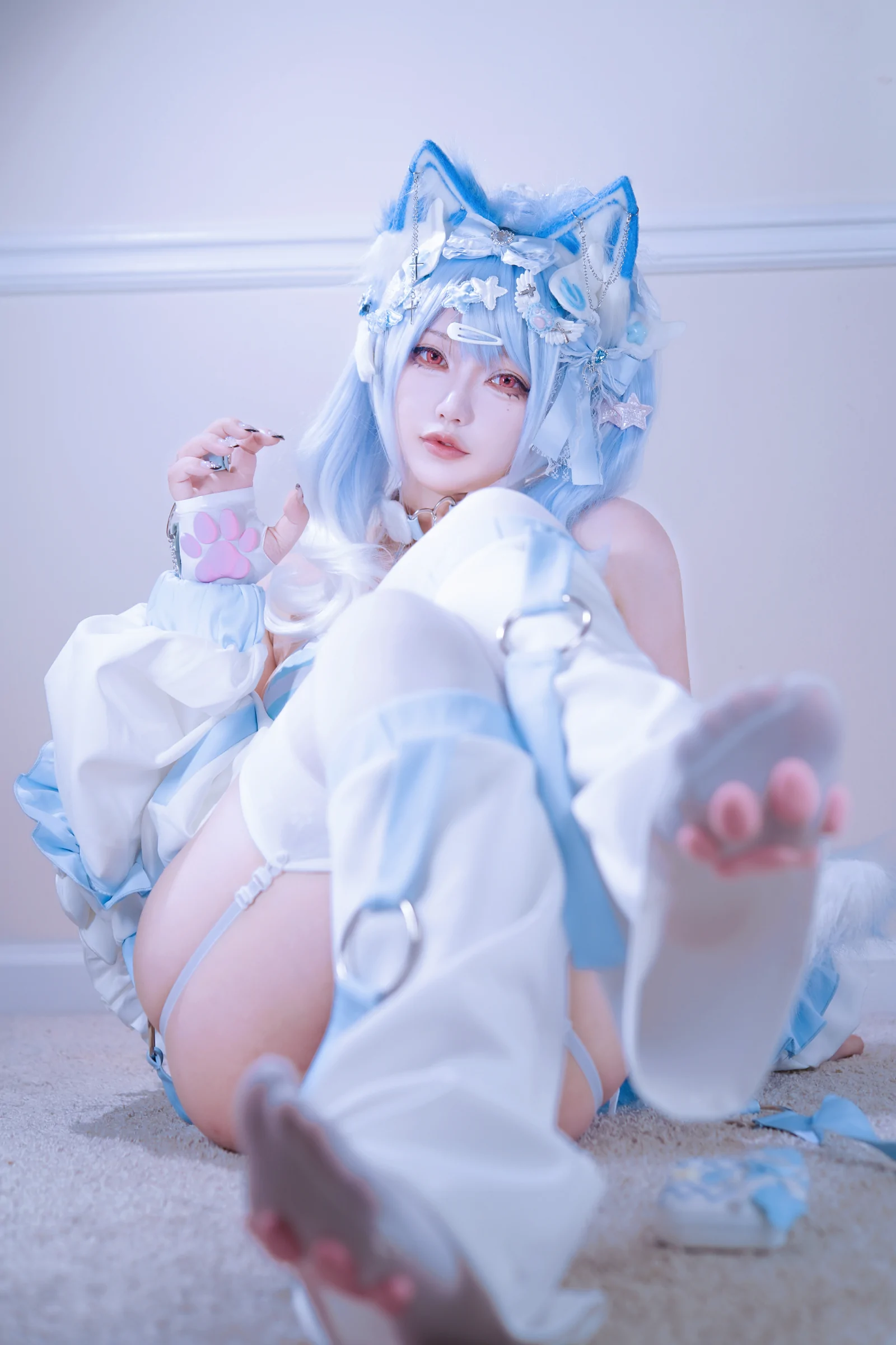 图片[8] - 狐洛洛子 - 水色猫猫头 [40P] - 机器猫次元 - 机器猫次元