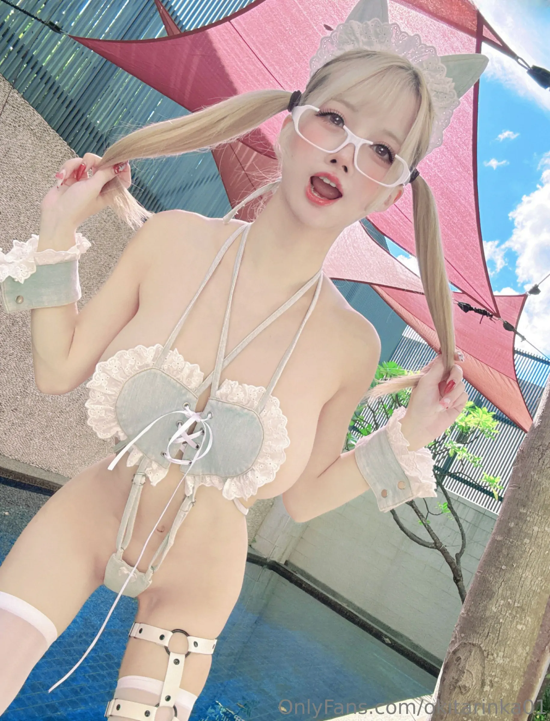 图片[1] - 沖田凜花Rinka - Denim Cat [31P] - 机器猫次元 - 机器猫次元