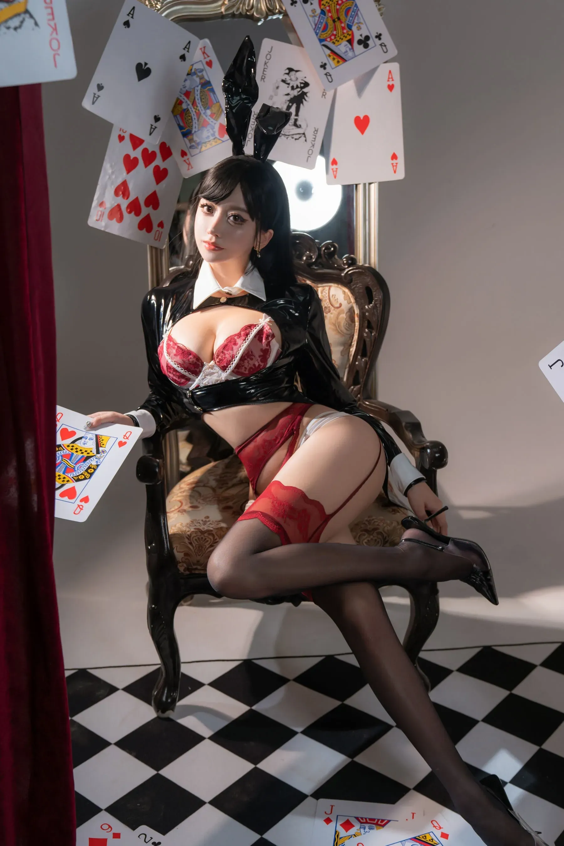 图片[2] - 米线线sama - 生日限定 兔女郎 [49P] - 机器猫次元 - 机器猫次元
