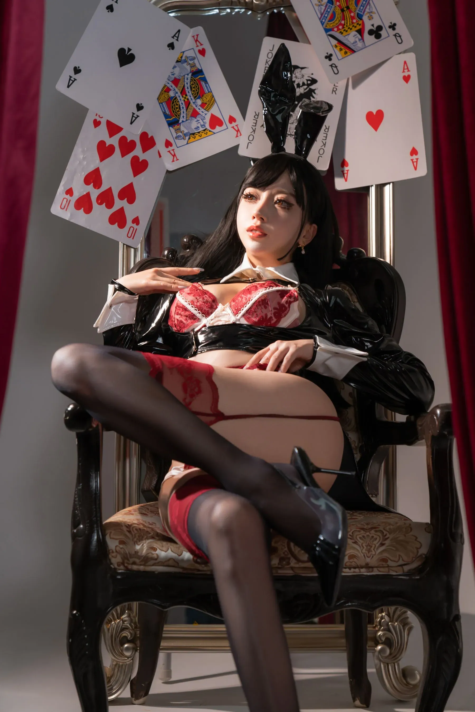 图片[3] - 米线线sama - 生日限定 兔女郎 [49P] - 机器猫次元 - 机器猫次元