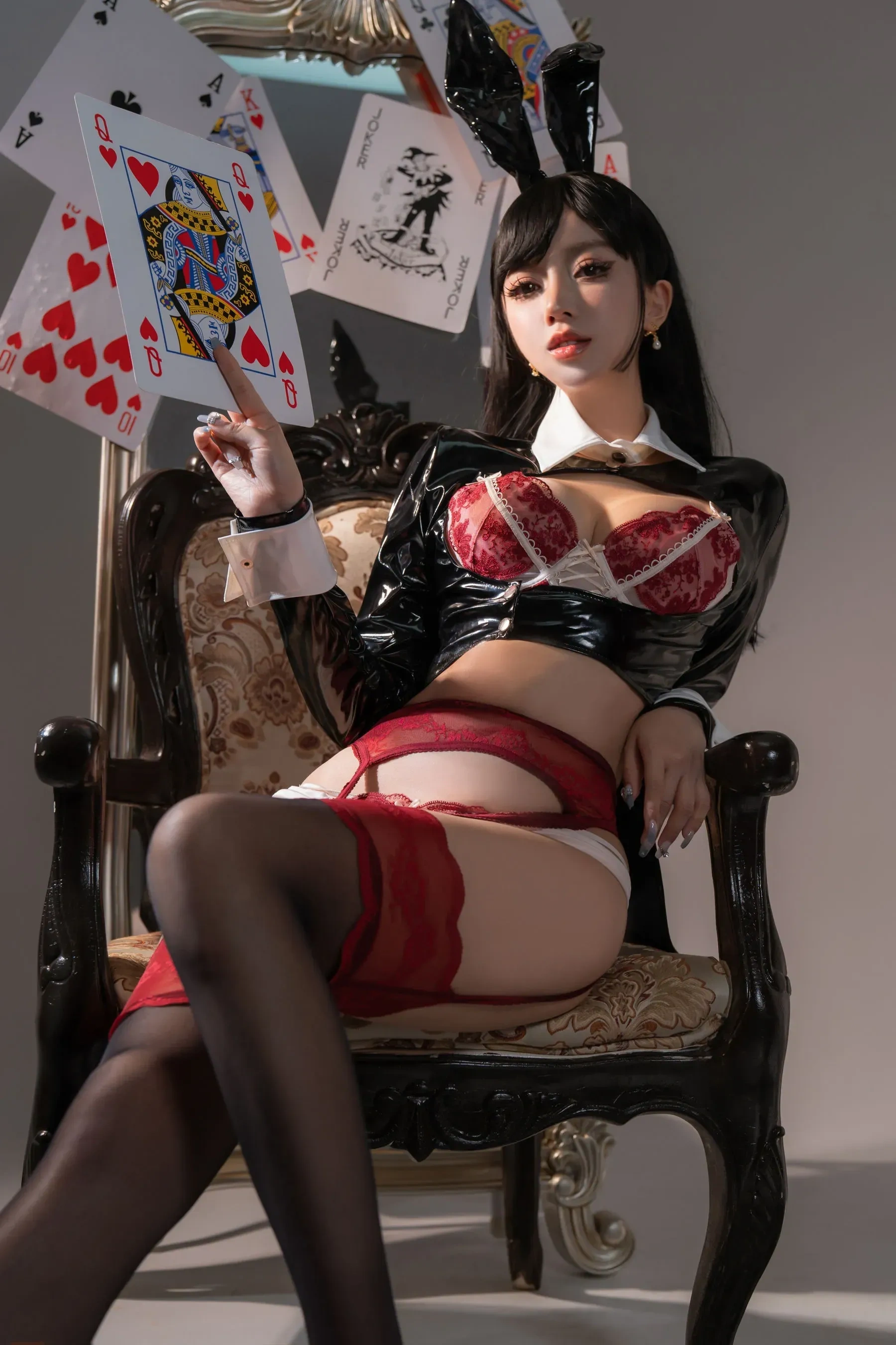 图片[4] - 米线线sama - 生日限定 兔女郎 [49P] - 机器猫次元 - 机器猫次元