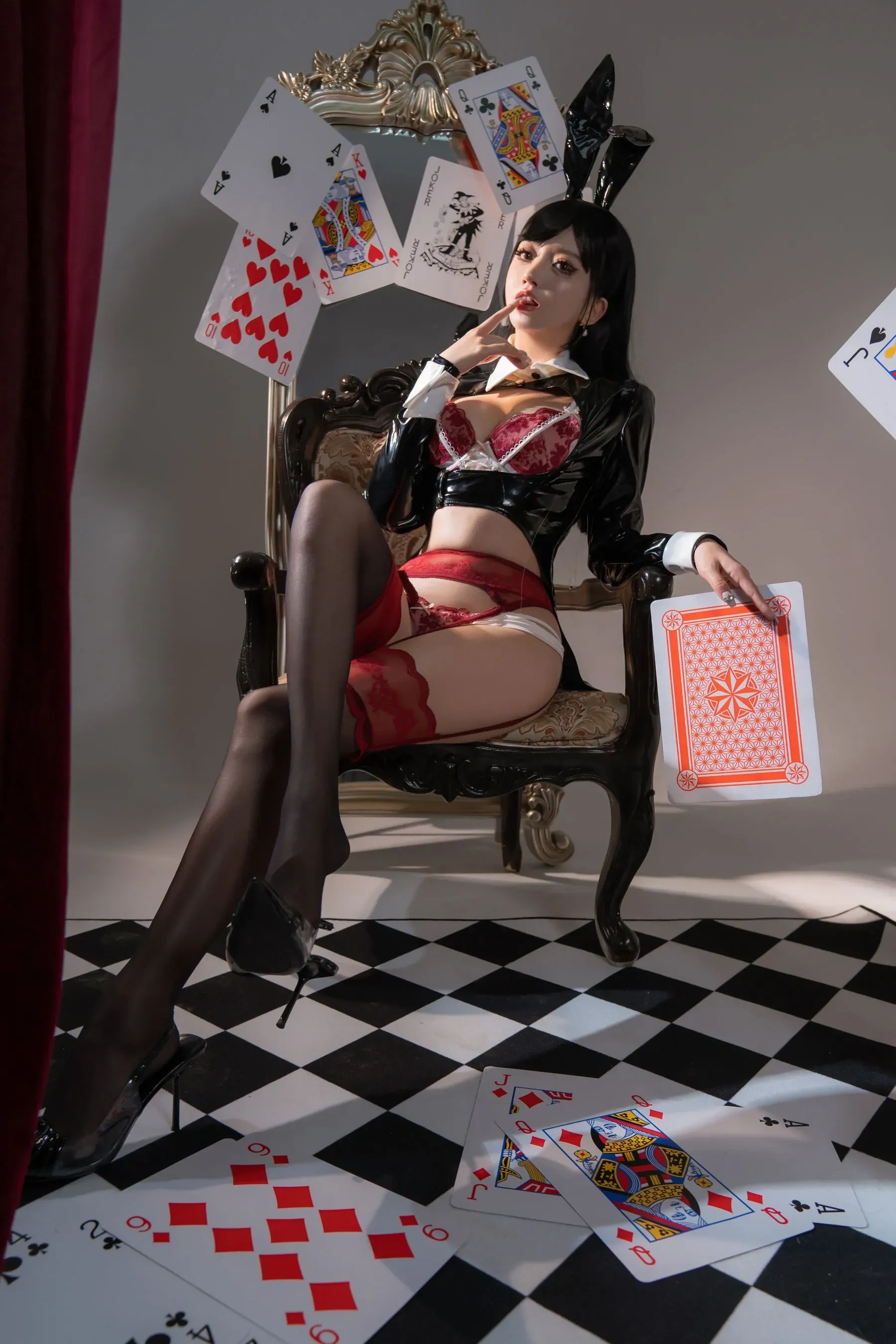 图片[6] - 米线线sama - 生日限定 兔女郎 [49P] - 机器猫次元 - 机器猫次元