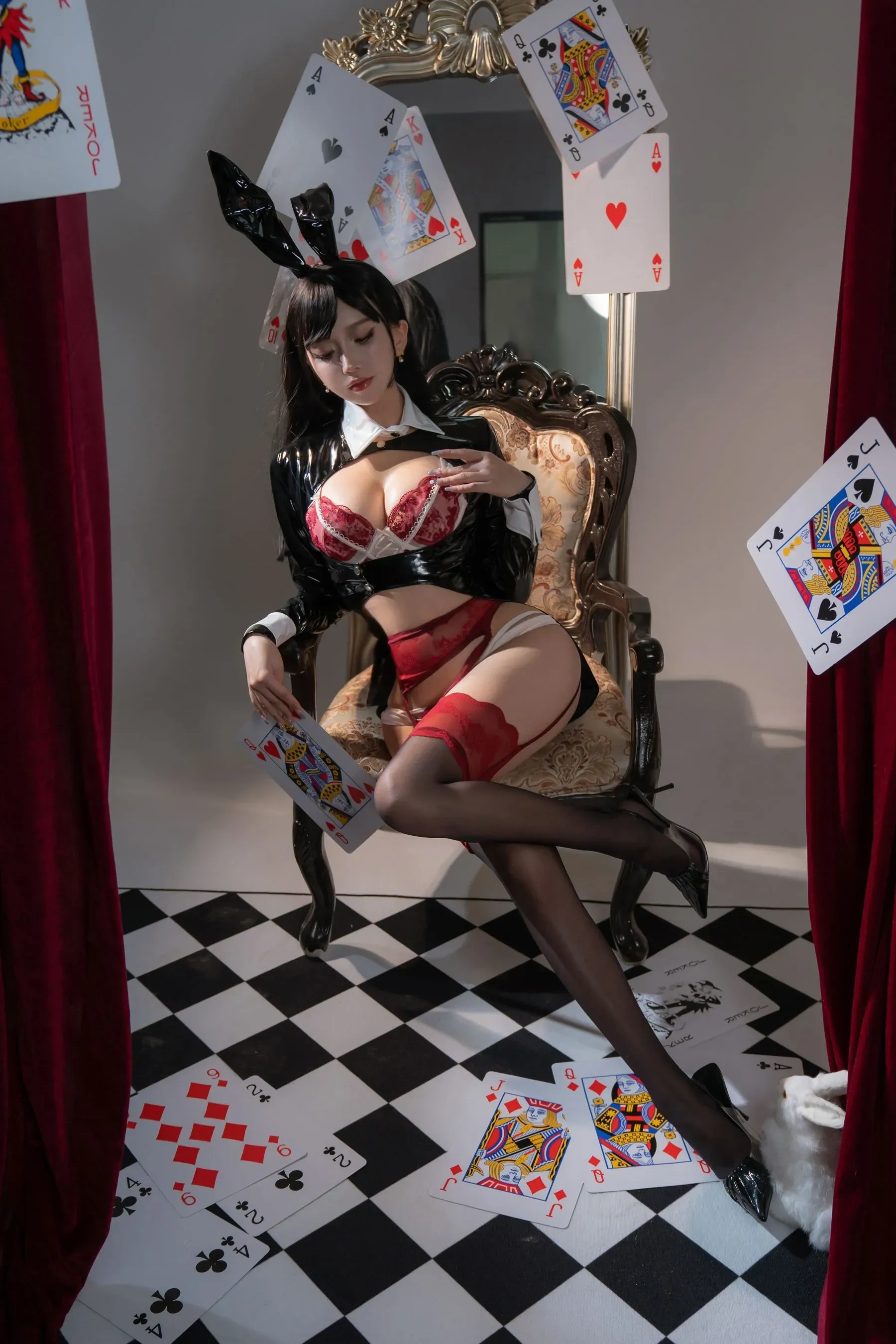 图片[1] - 米线线sama - 生日限定 兔女郎 [49P] - 机器猫次元 - 机器猫次元