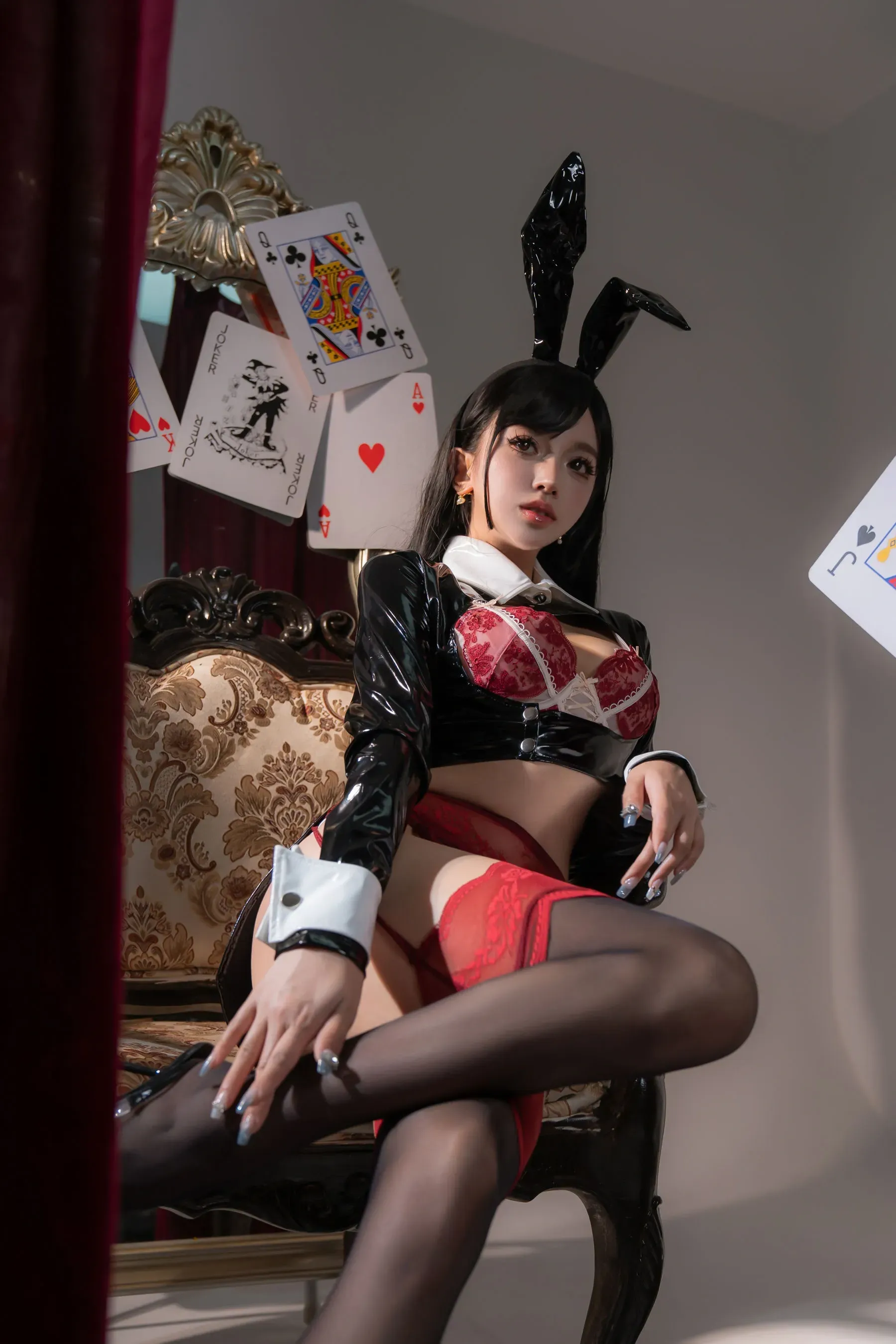 图片[7] - 米线线sama - 生日限定 兔女郎 [49P] - 机器猫次元 - 机器猫次元
