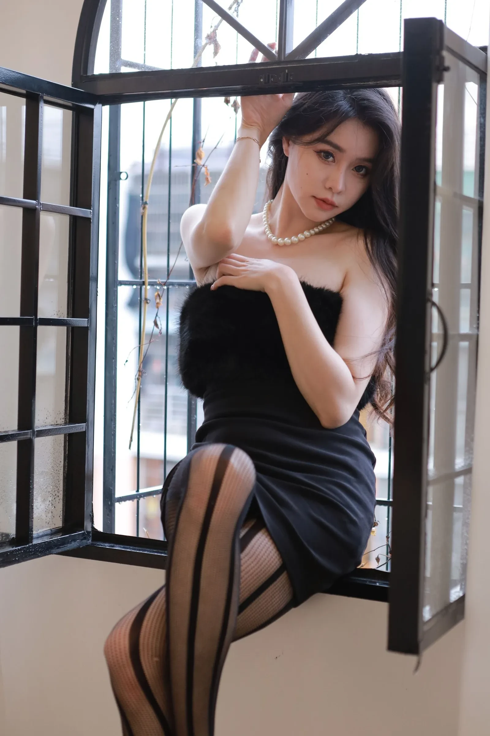 图片[1] - Sia不吃鱼 - 虾线黑丝 [51P] - 机器猫次元 - 机器猫次元