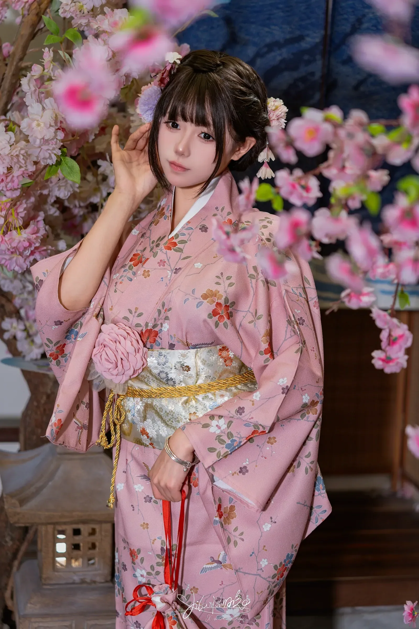 图片[1] - 咬一口兔娘 -『温泉の女将』燕无歇 [77P] - 机器猫次元 - 机器猫次元