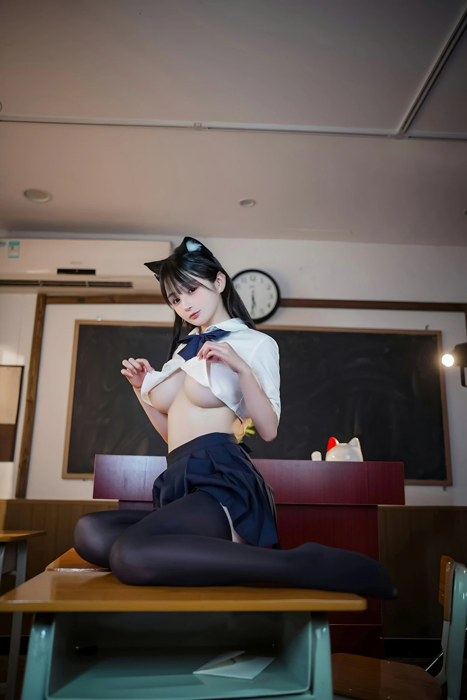 图片[2] - 桜井宁宁 - 失眠冲剂 JK猫耳 [149P] - 机器猫次元 - 机器猫次元