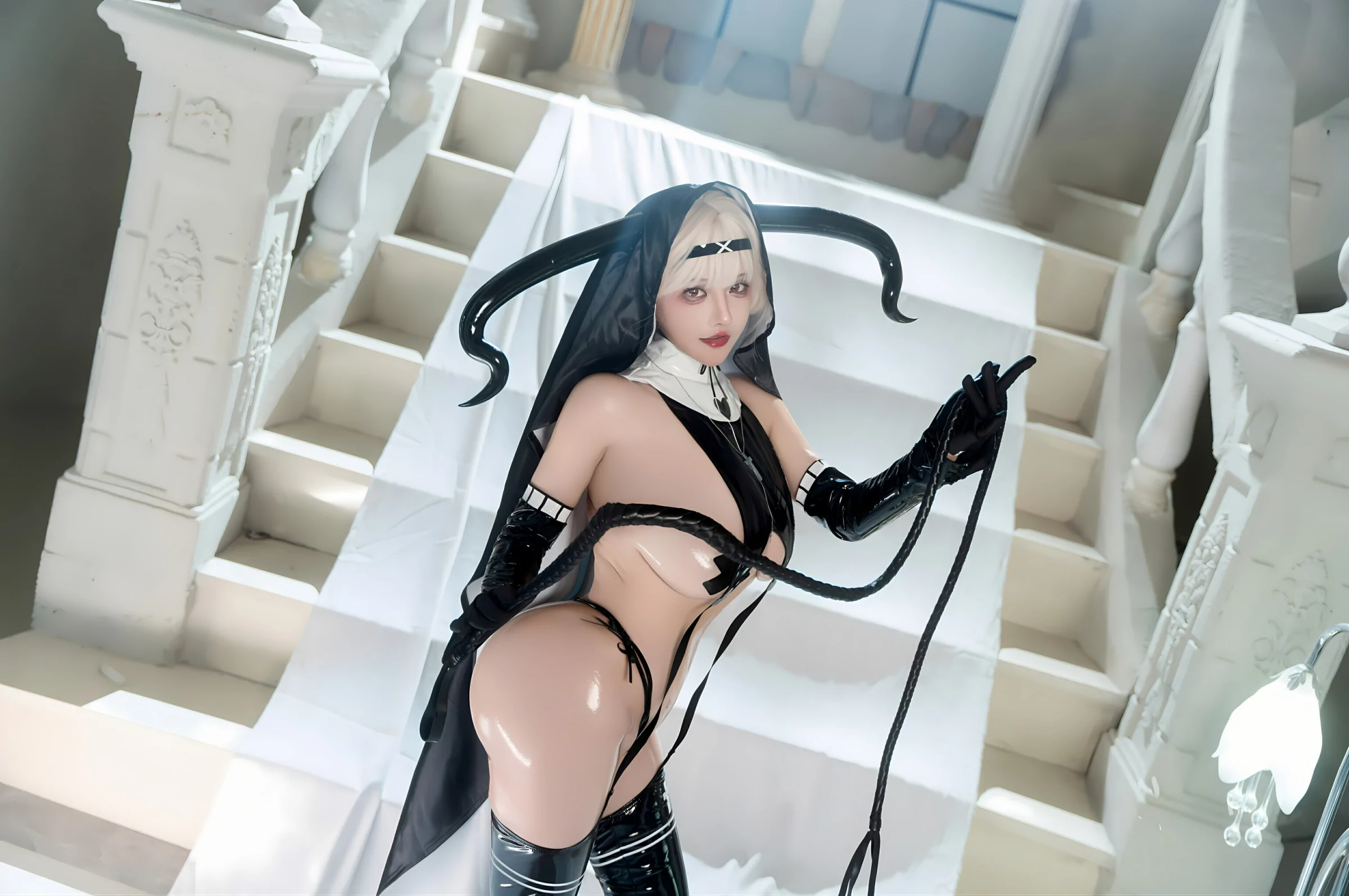 图片[6] - 古阿扎 - 恶魔修女 [89P] - 机器猫次元 - 机器猫次元