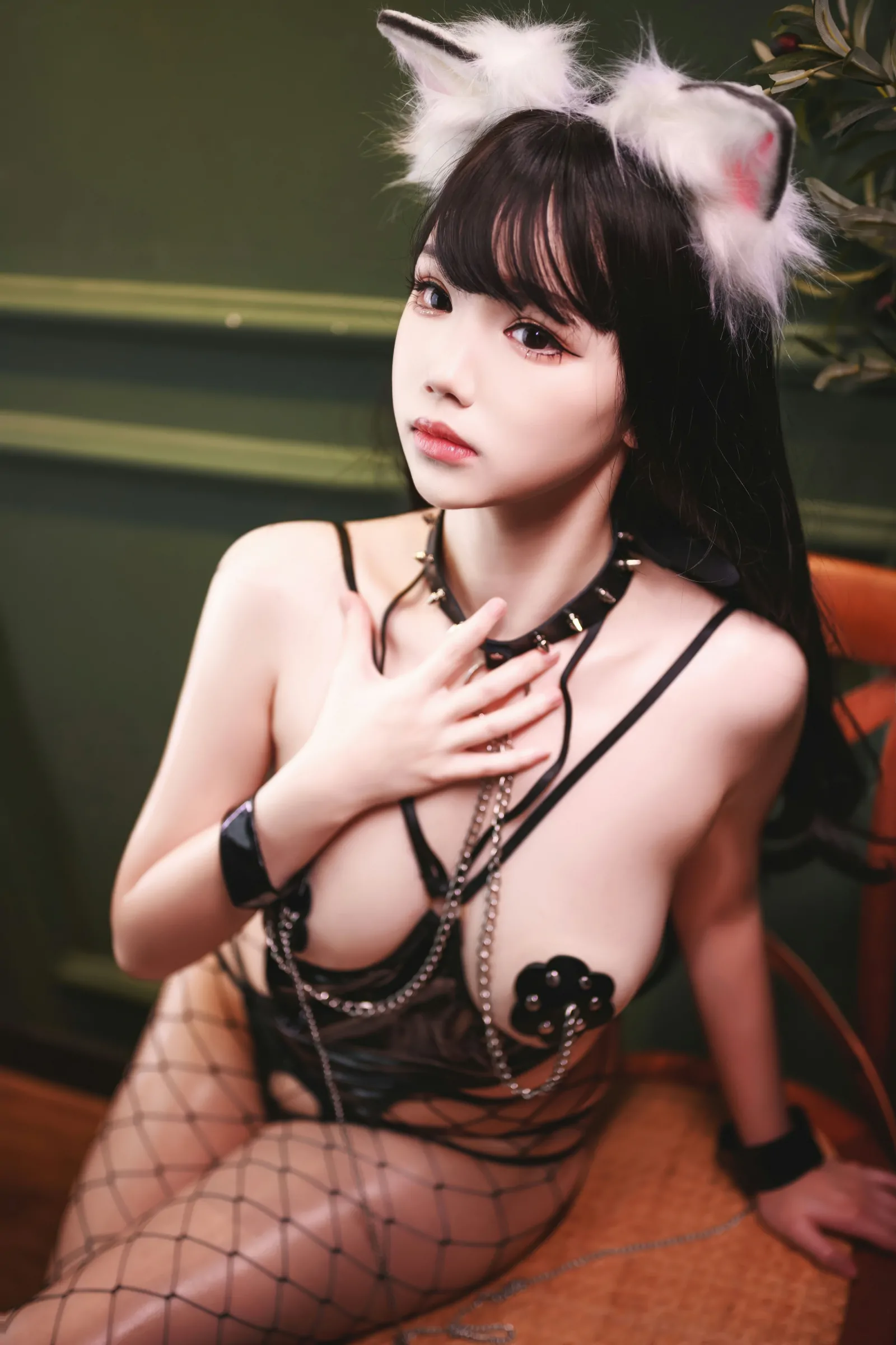 图片[8] - 雪晴Astra - 铆钉乳贴小狗奴 [41P] - 机器猫次元 - 机器猫次元
