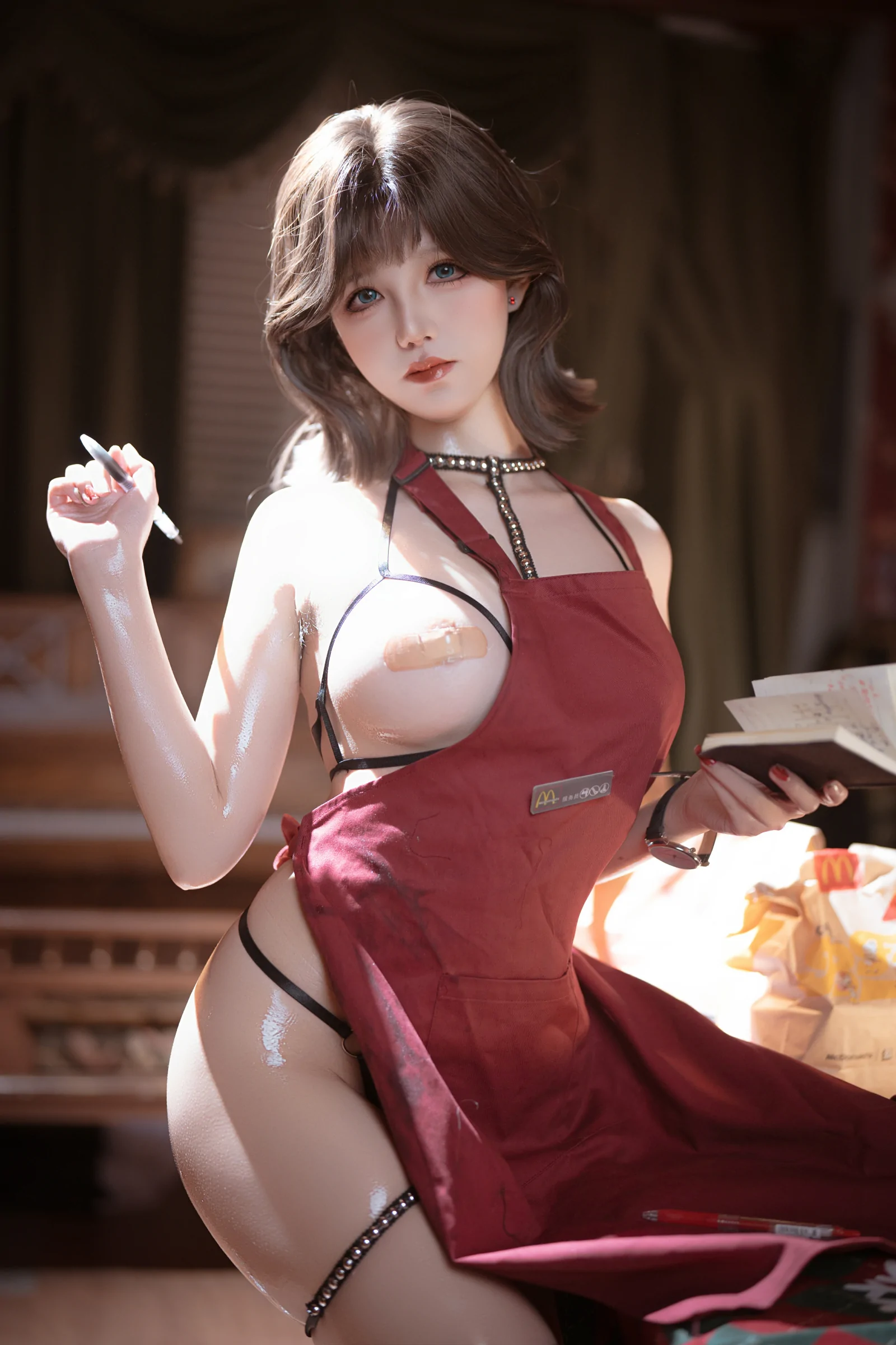 图片[1] - 阿薰kaOri - 围裙下的秘密 [140P] - 机器猫次元 - 机器猫次元
