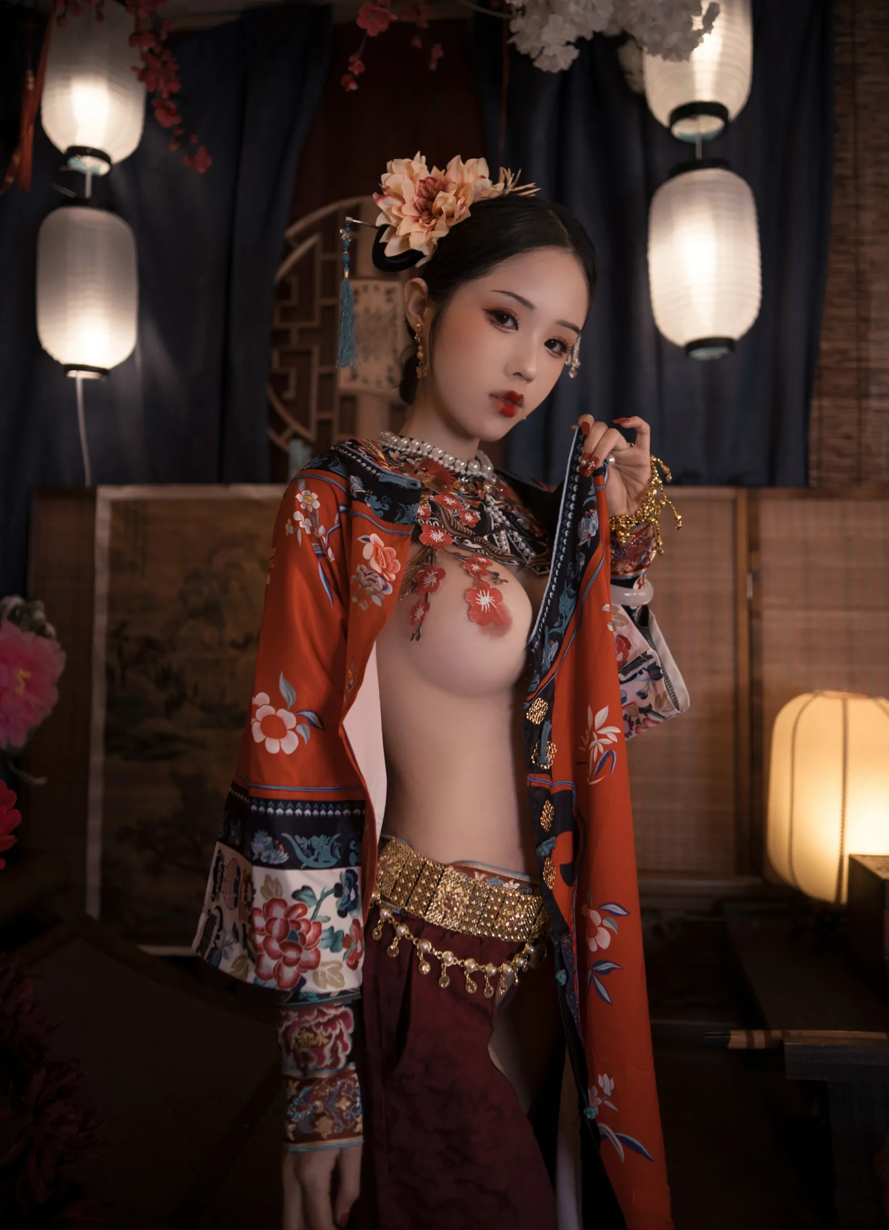 图片[8] - 钛合金TiTi - 极品玉妃旗袍 [29P] - 机器猫次元 - 机器猫次元