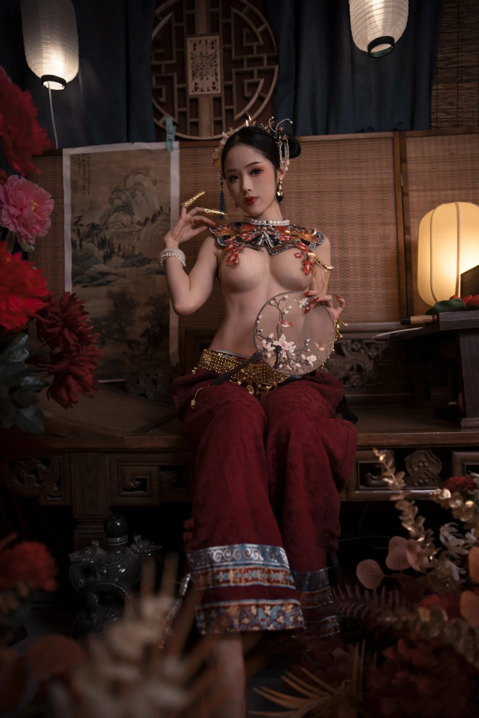 图片[1] - 钛合金TiTi - 极品玉妃旗袍 [29P] - 机器猫次元 - 机器猫次元