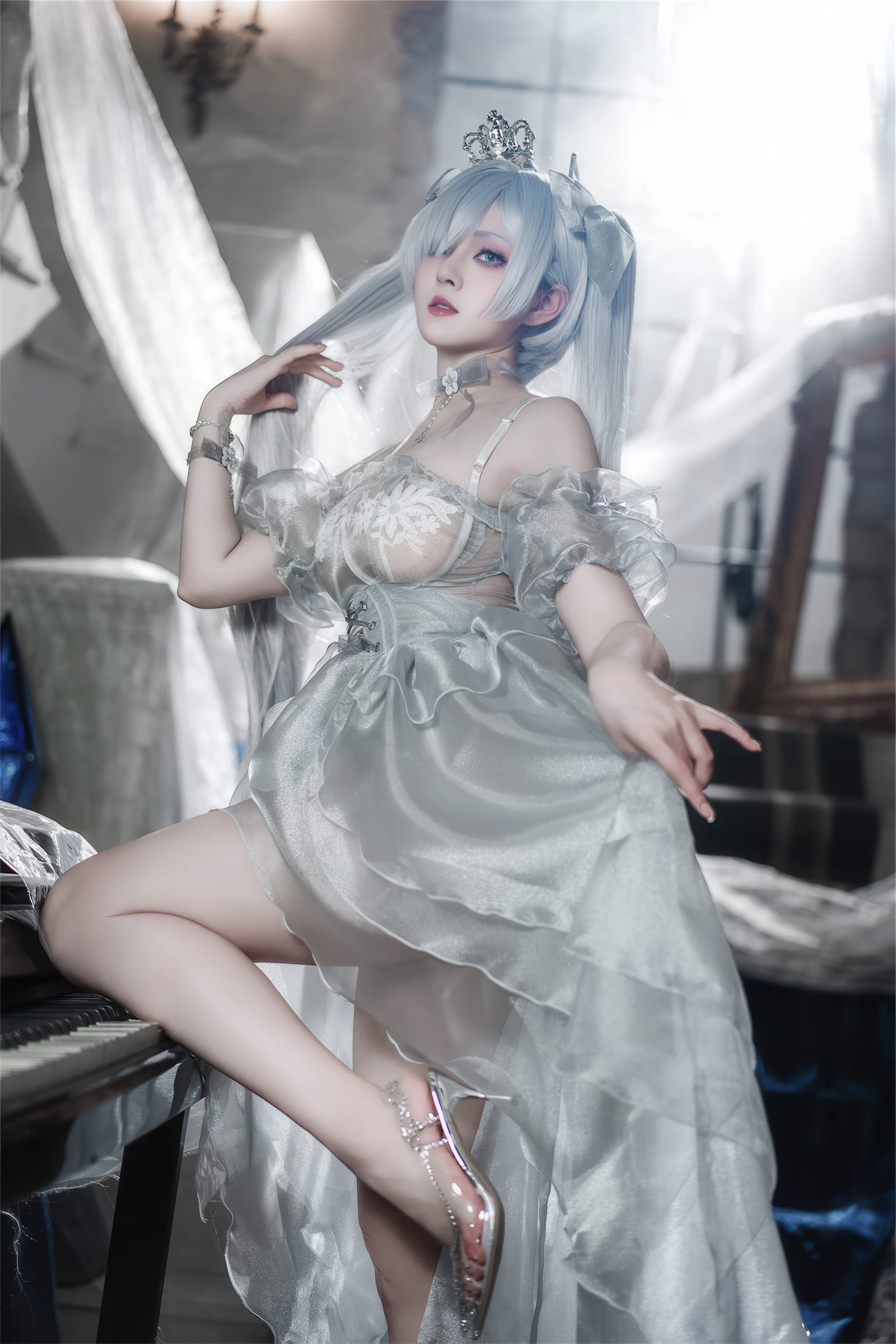 图片[1] - Natsuko夏夏子 - 灰姑娘水晶公主 [97P] - 机器猫次元 - 机器猫次元