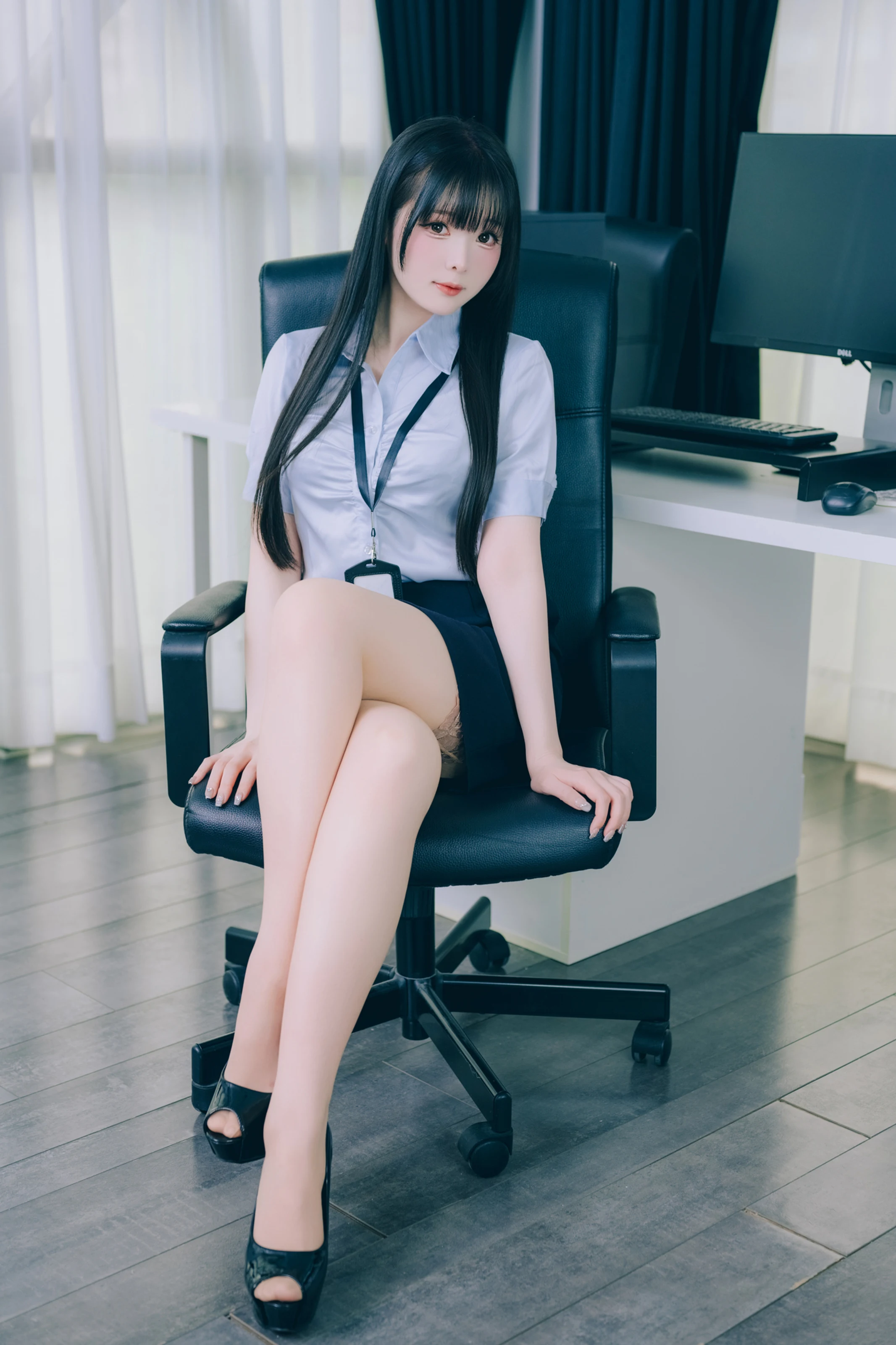 图片[5] - 霜月shimo - DL写真集-Shimo’ Secret Office Vol.02 [140P] - 机器猫次元 - 机器猫次元