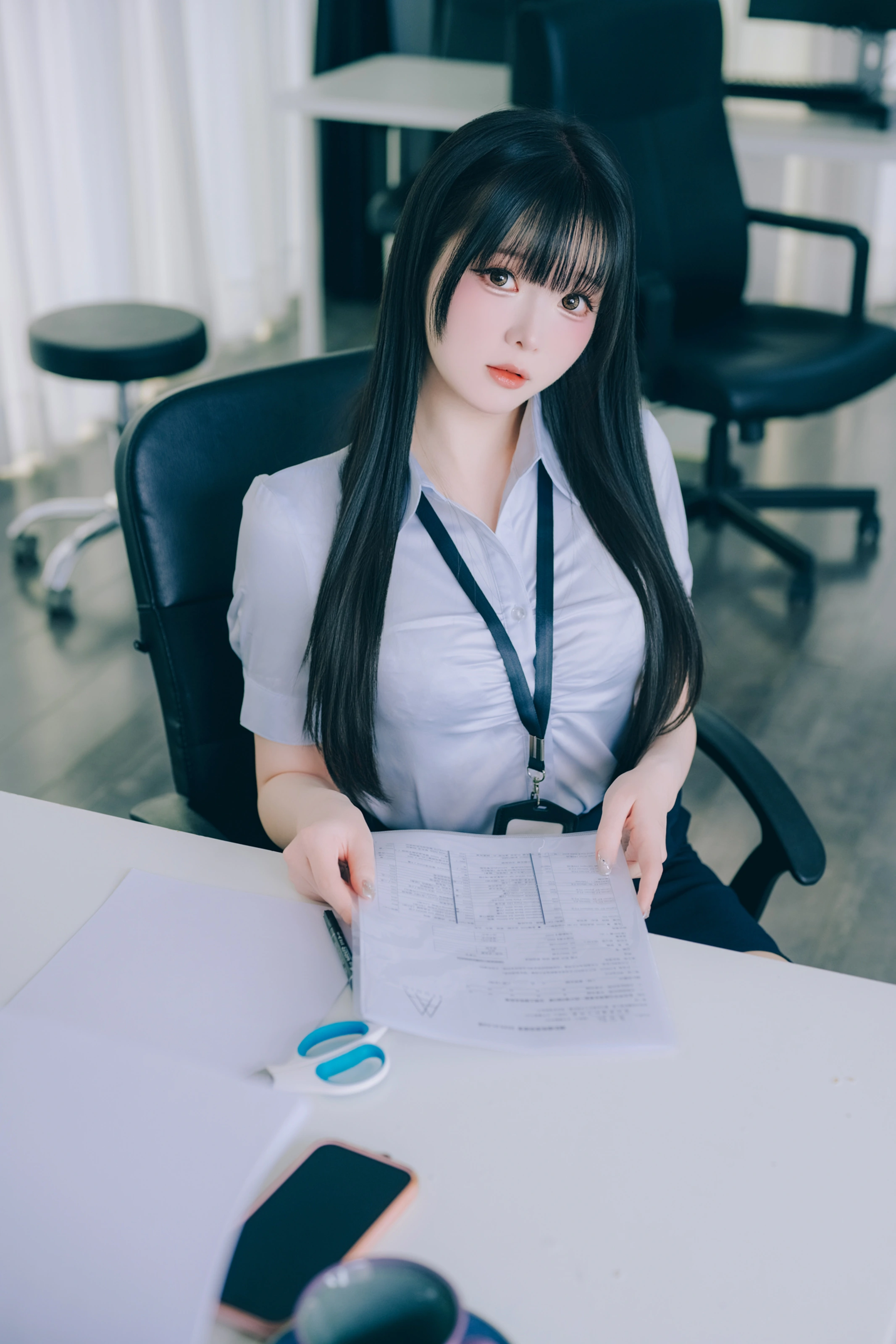 图片[3] - 霜月shimo - DL写真集-Shimo’ Secret Office Vol.02 [140P] - 机器猫次元 - 机器猫次元
