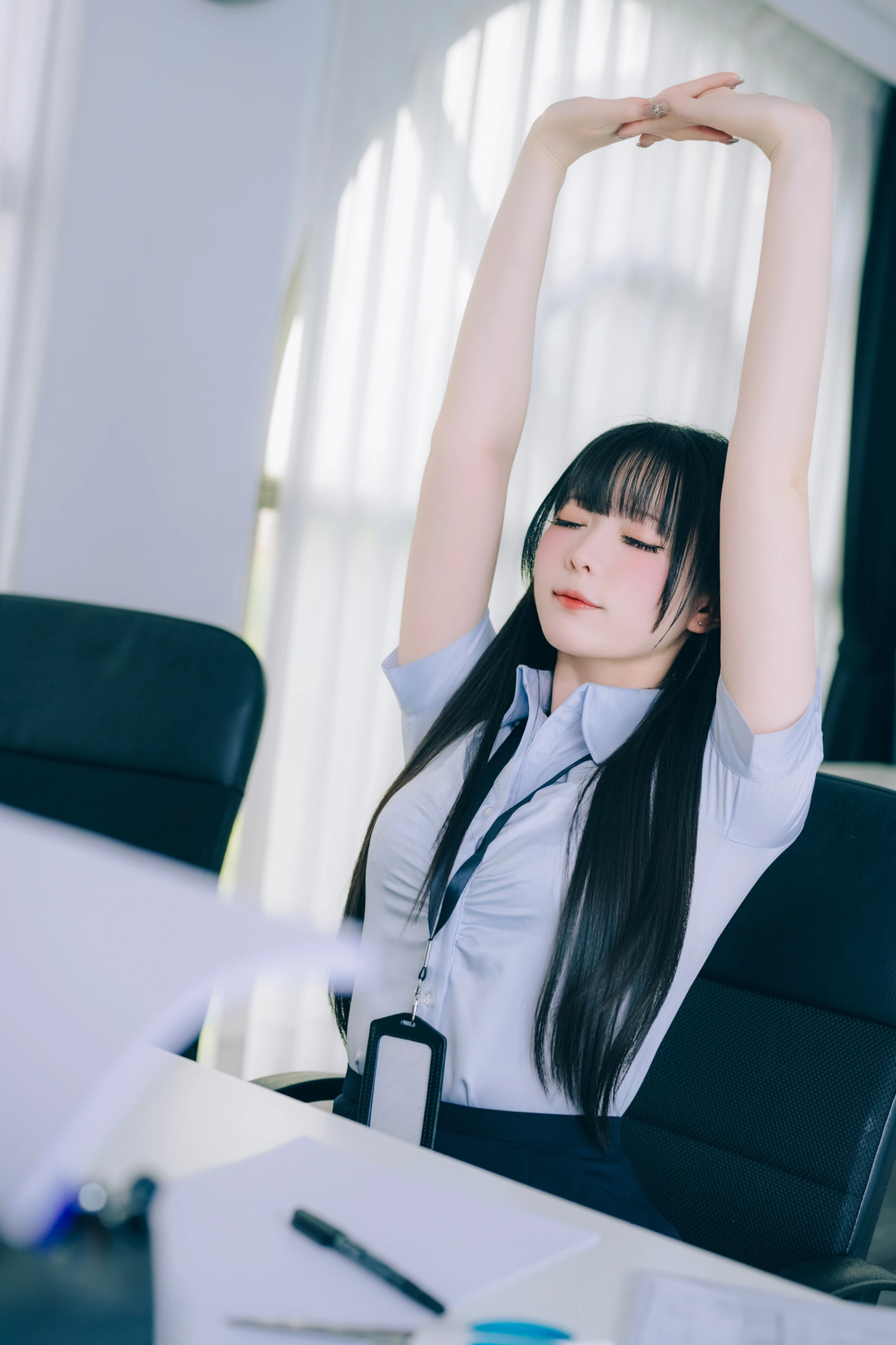 图片[4] - 霜月shimo - DL写真集-Shimo’ Secret Office Vol.02 [140P] - 机器猫次元 - 机器猫次元