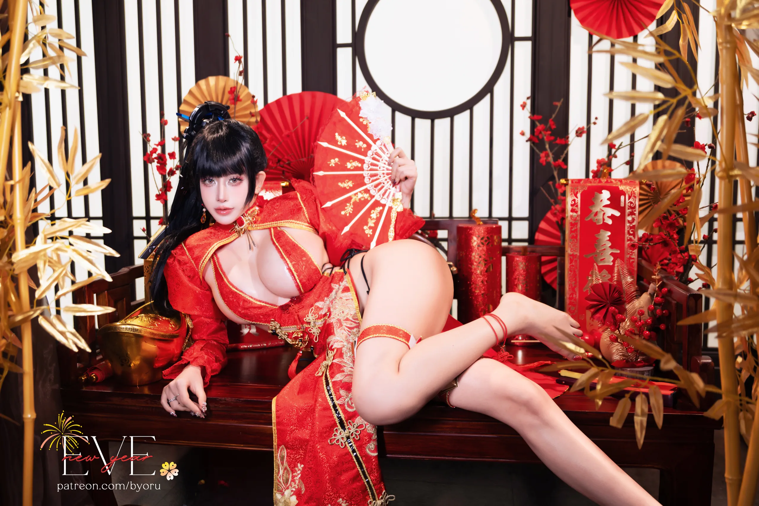 图片[8] - Byoru - Eve New Year Qipao [59P] - 机器猫次元 - 机器猫次元