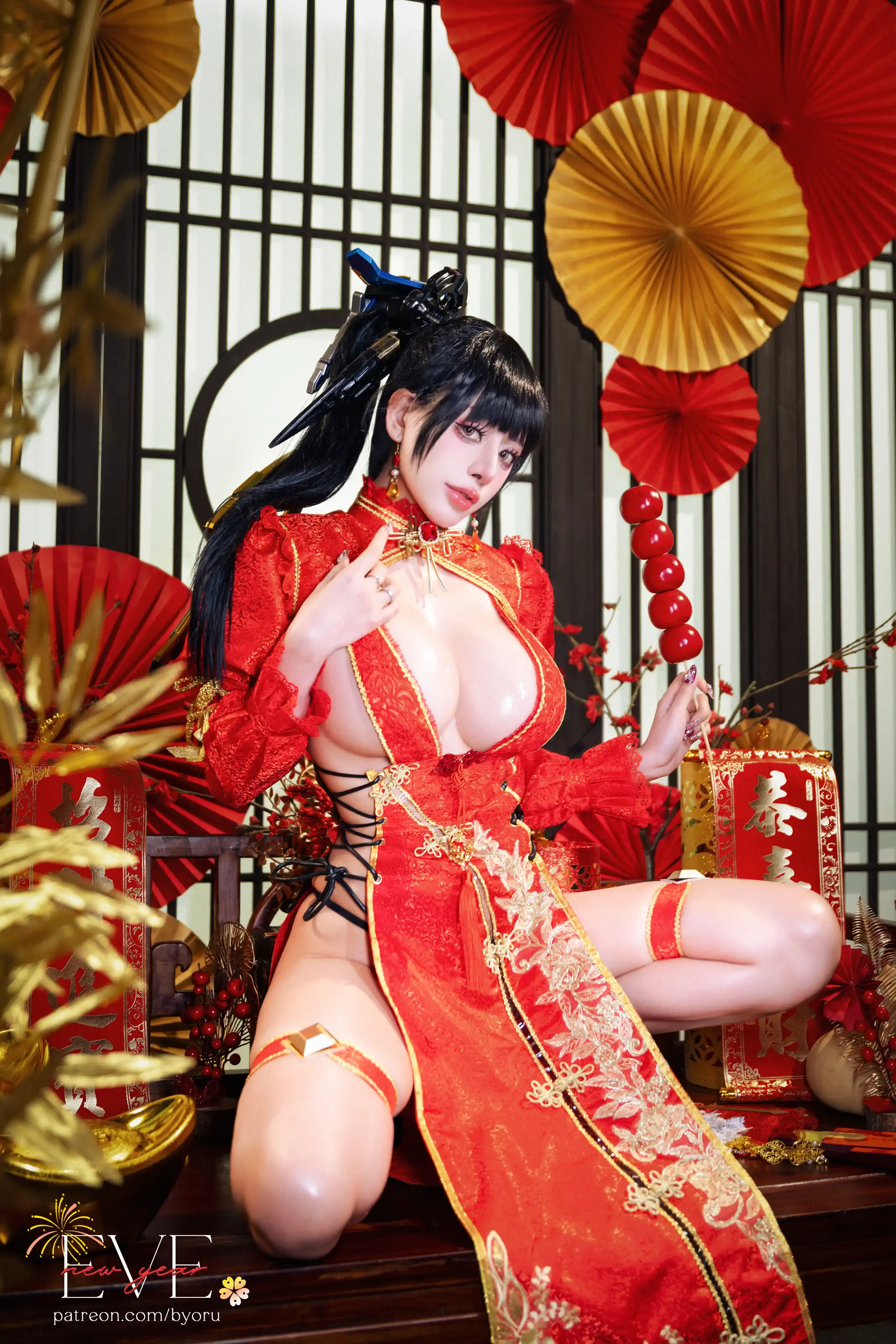 图片[6] - Byoru - Eve New Year Qipao [59P] - 机器猫次元 - 机器猫次元