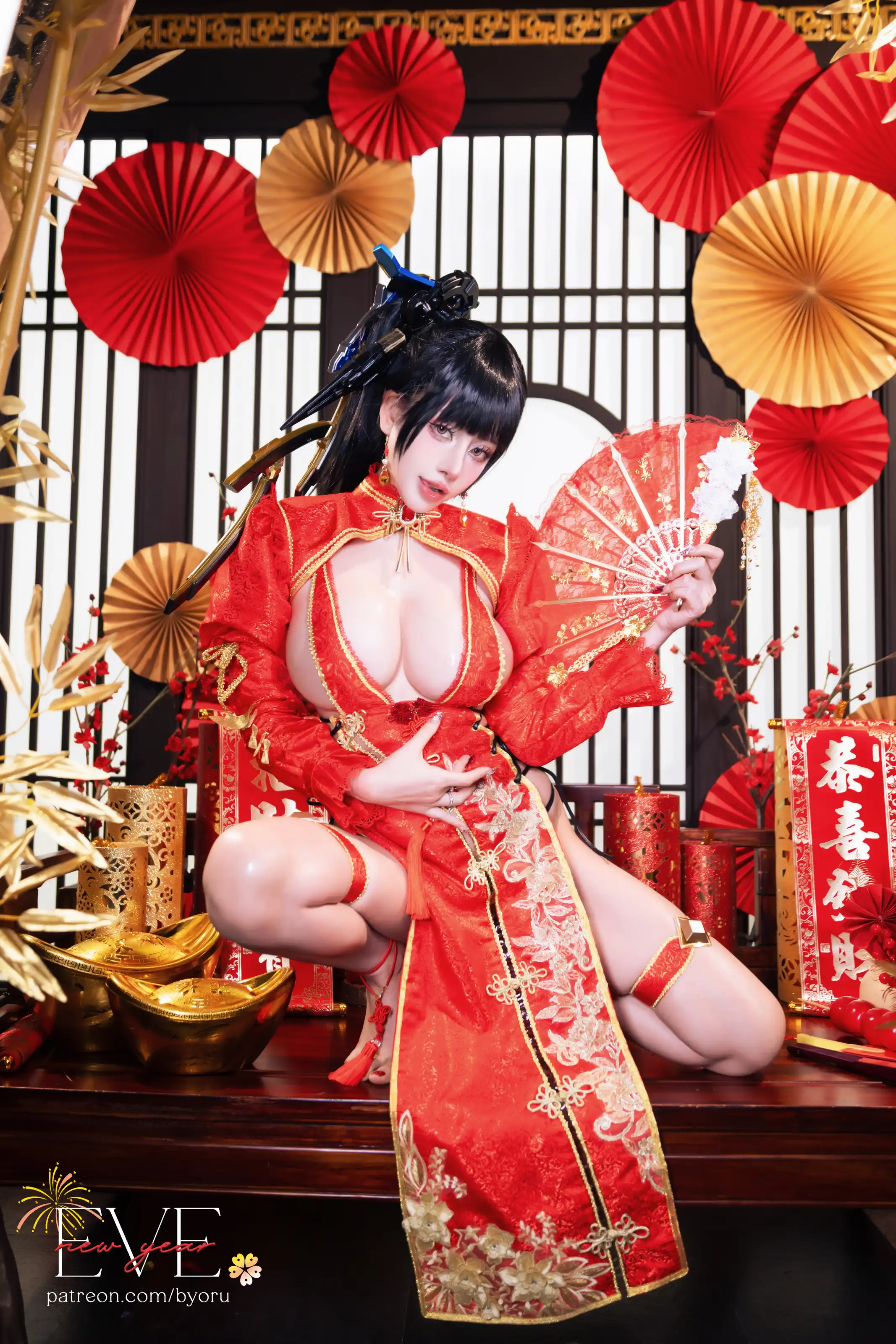 图片[5] - Byoru - Eve New Year Qipao [59P] - 机器猫次元 - 机器猫次元
