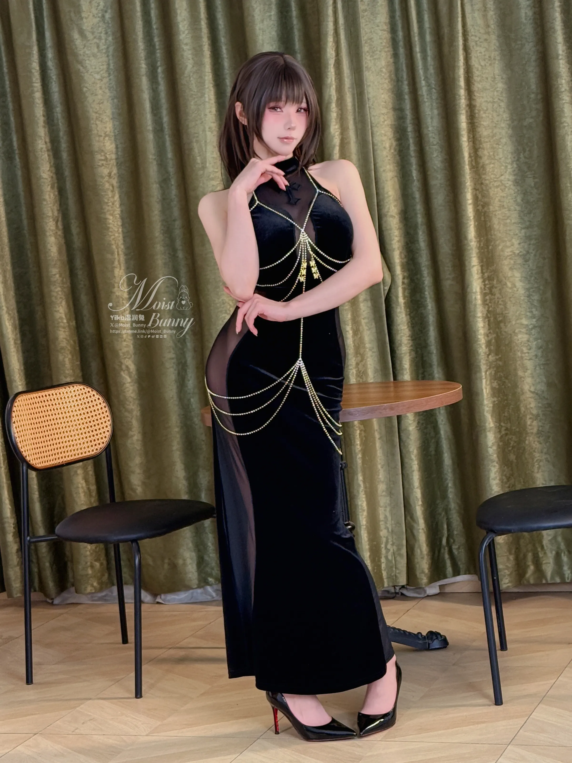 图片[3] - 黏黏团子兔 - 黑色丽花 [34P] - 机器猫次元 - 机器猫次元