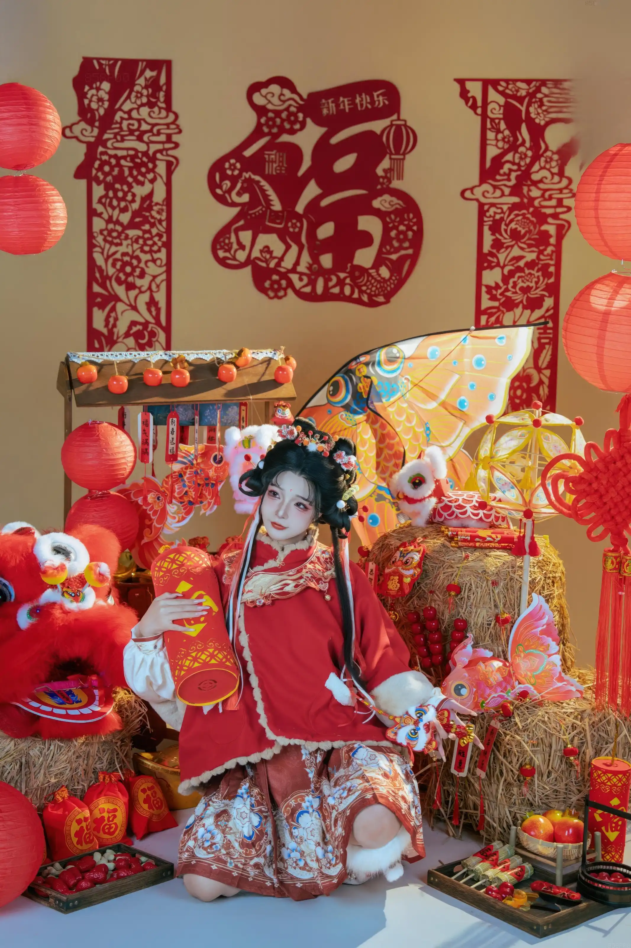 图片[6] - yuuhui玉汇 - 2026新春特辑 醒狮少女[127P] - 机器猫次元 - 机器猫次元