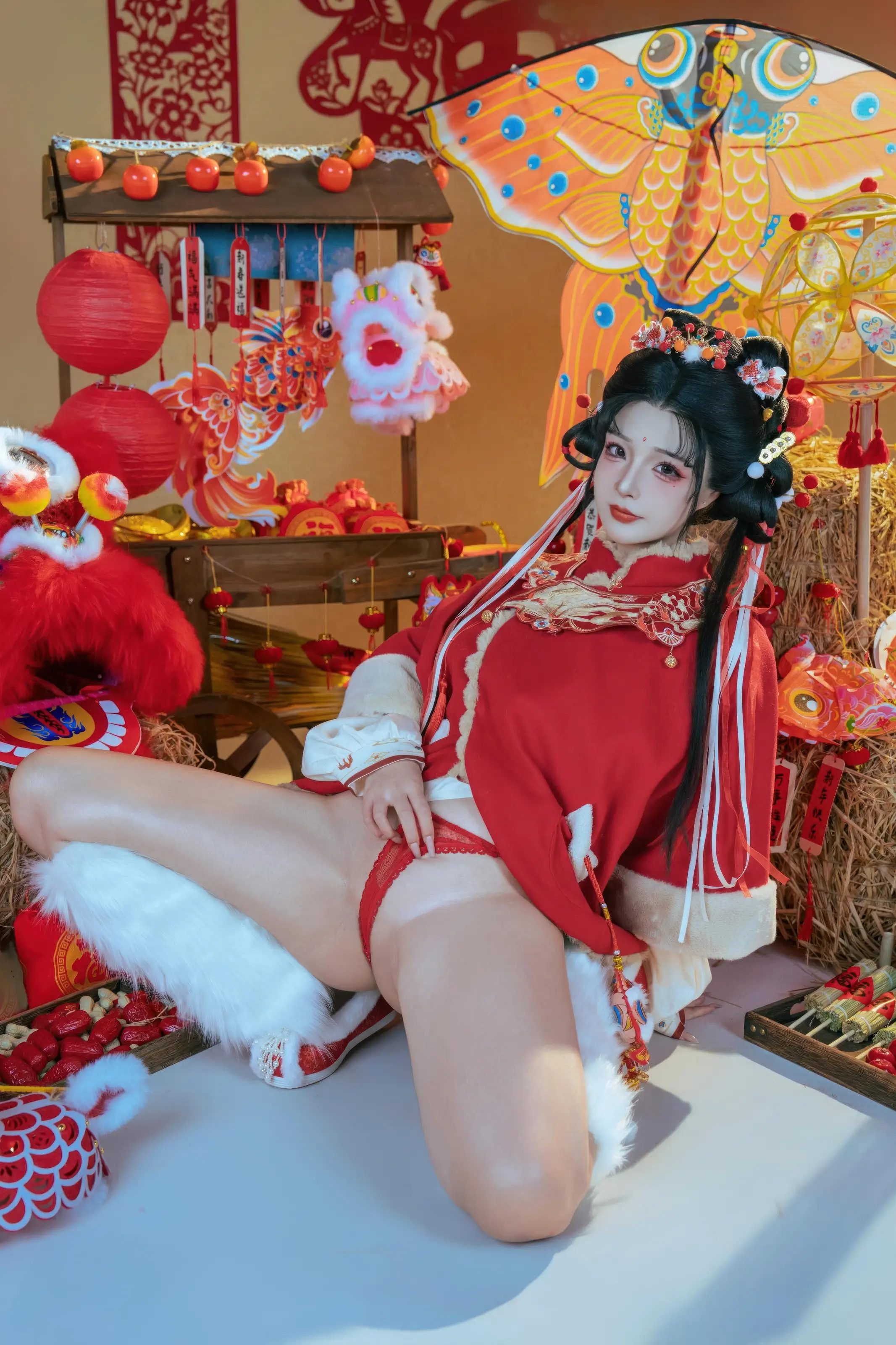 图片[1] - yuuhui玉汇 - 2026新春特辑 醒狮少女[127P] - 机器猫次元 - 机器猫次元