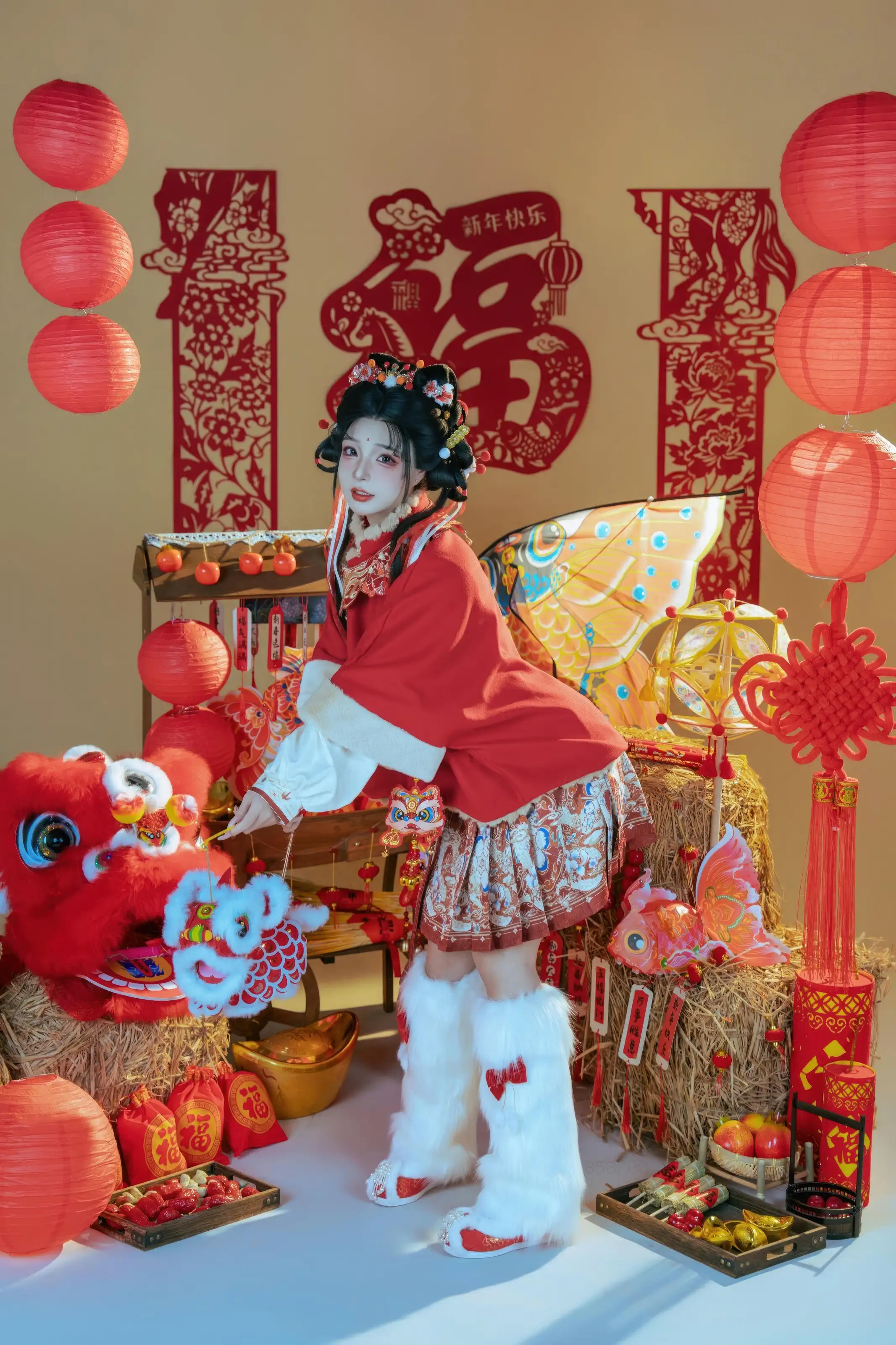 图片[2] - yuuhui玉汇 - 2026新春特辑 醒狮少女[127P] - 机器猫次元 - 机器猫次元