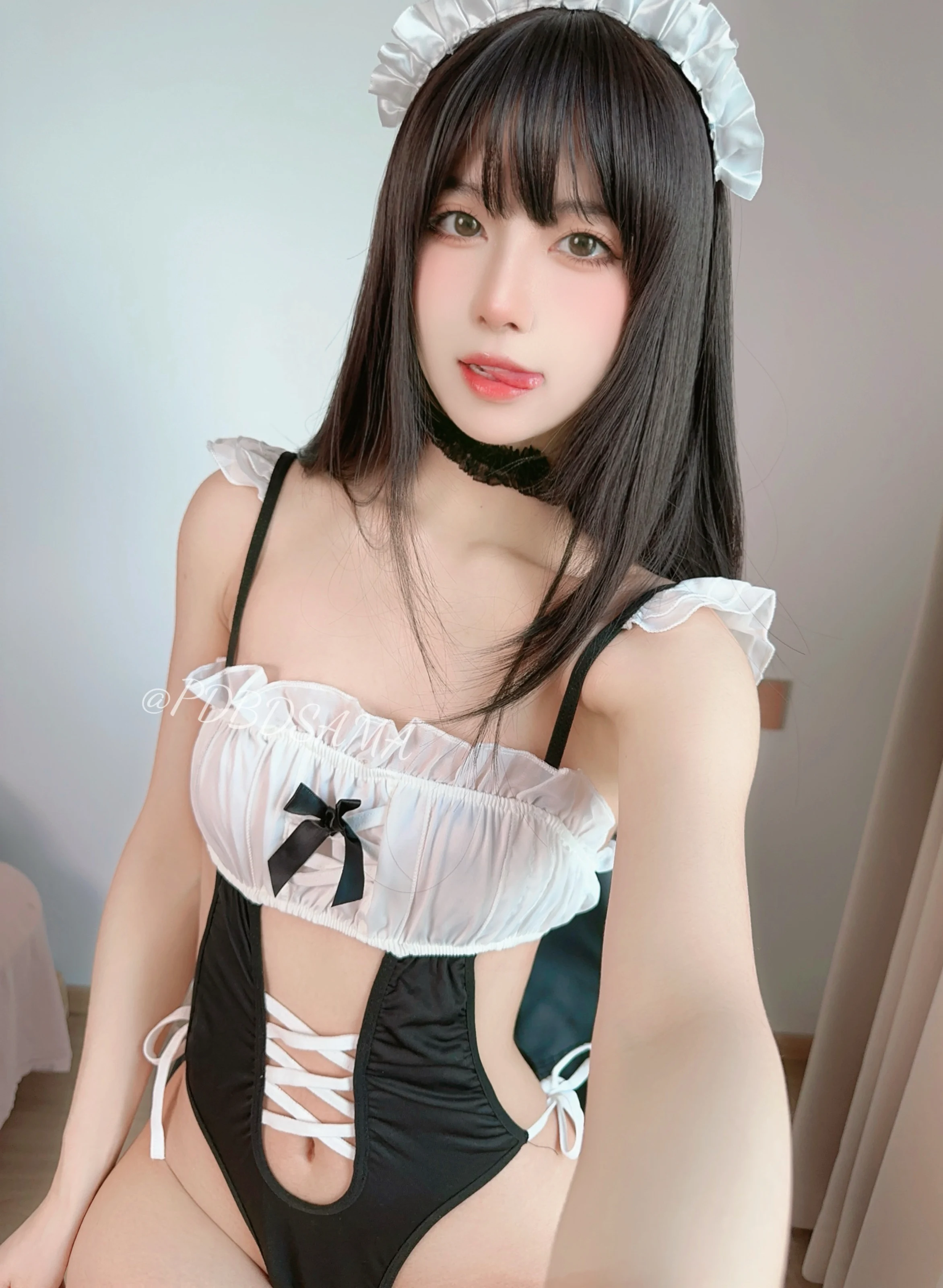 图片[3] - 布丁大法 - 女仆泳装 [18P] - 机器猫次元 - 机器猫次元