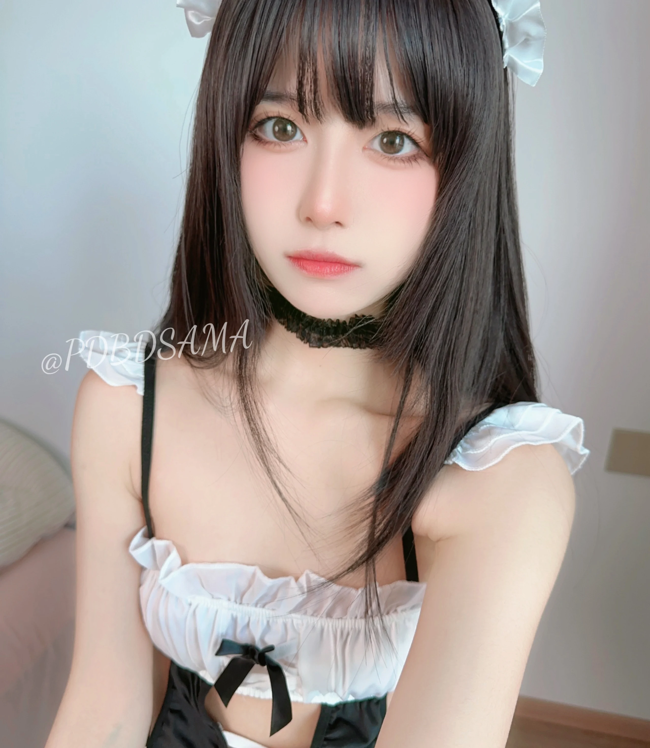 图片[2] - 布丁大法 - 女仆泳装 [18P] - 机器猫次元 - 机器猫次元