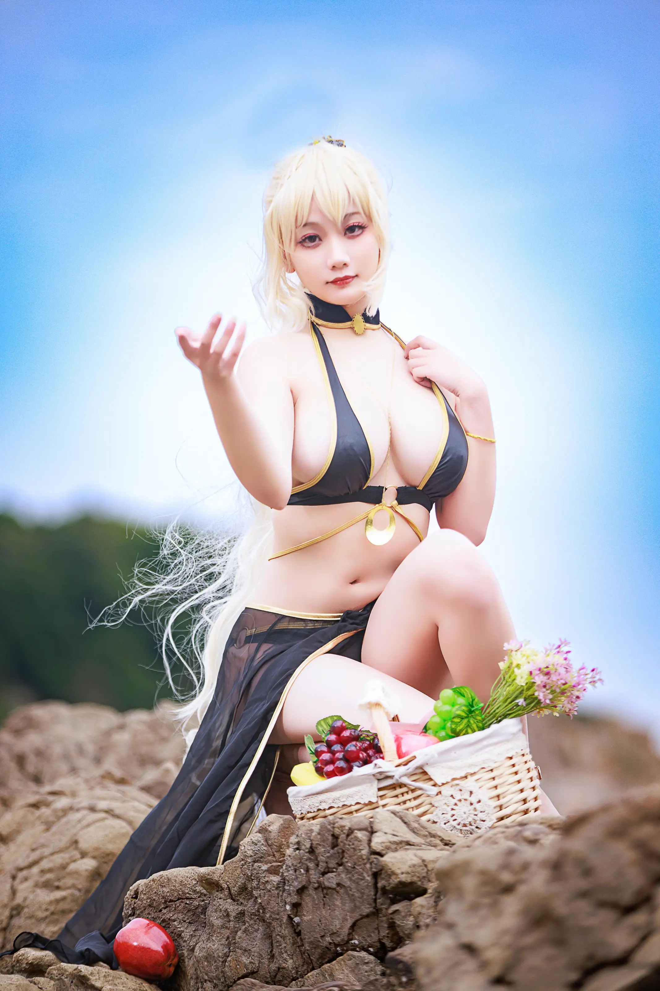 图片[7] - 阿雪雪 - FGO 黑贞泳装 [84P] - 机器猫次元 - 机器猫次元