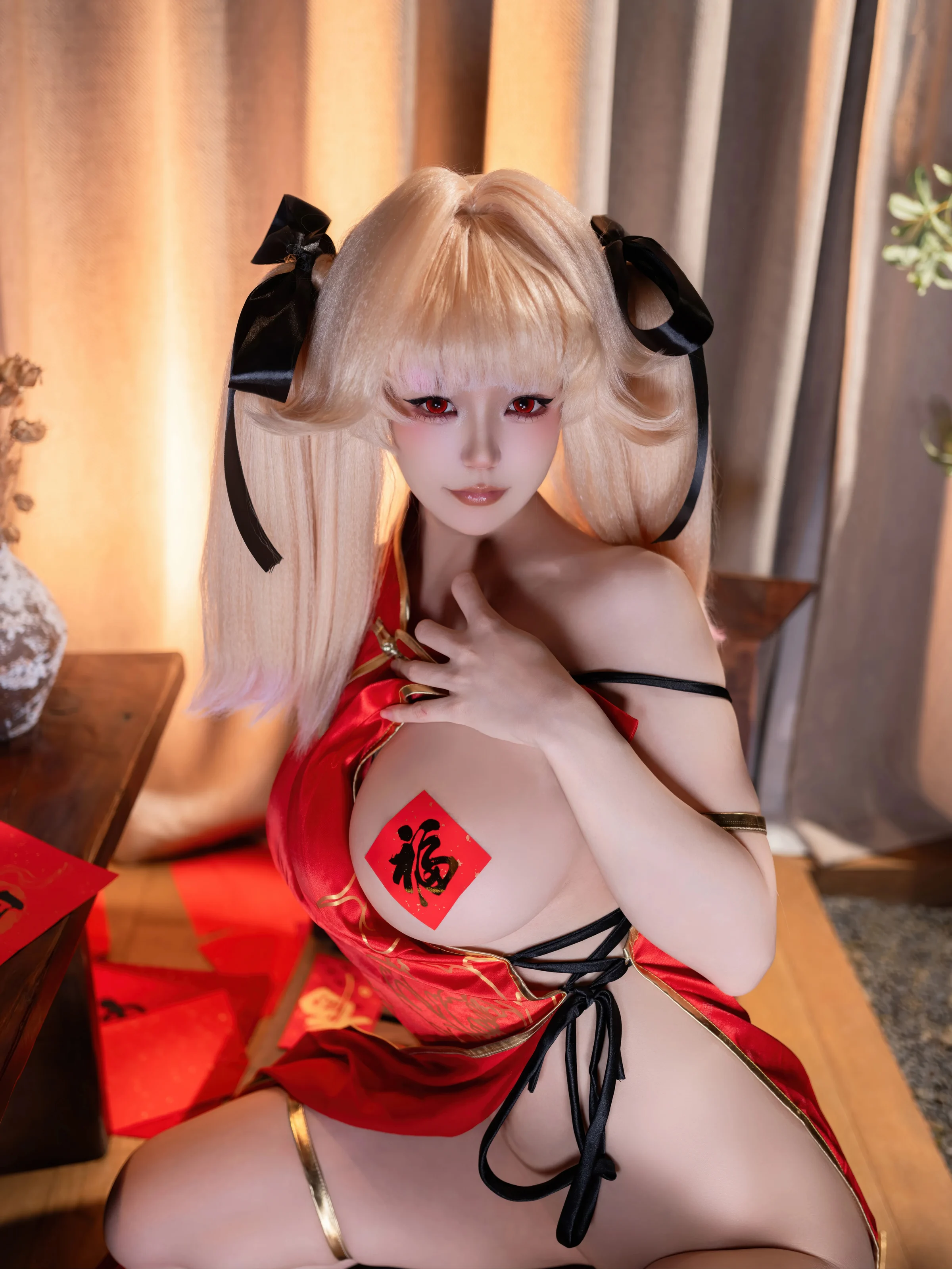 图片[7] - 小仓千代w - Patreon订阅 新春旗袍 [26P] - 机器猫次元 - 机器猫次元