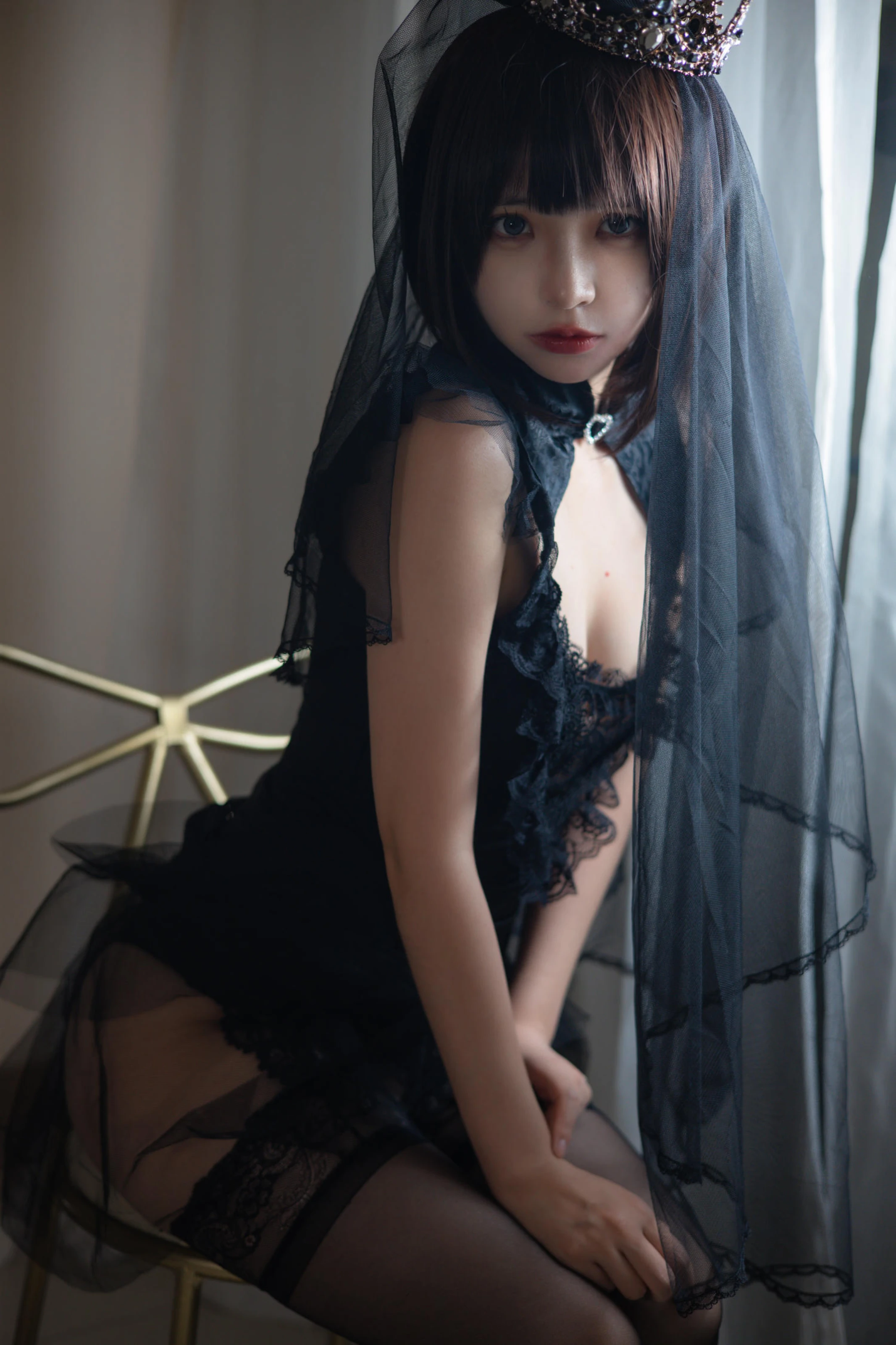 图片[2] - 疯猫ss - 黑色婚纱 [40P] - 机器猫次元 - 机器猫次元