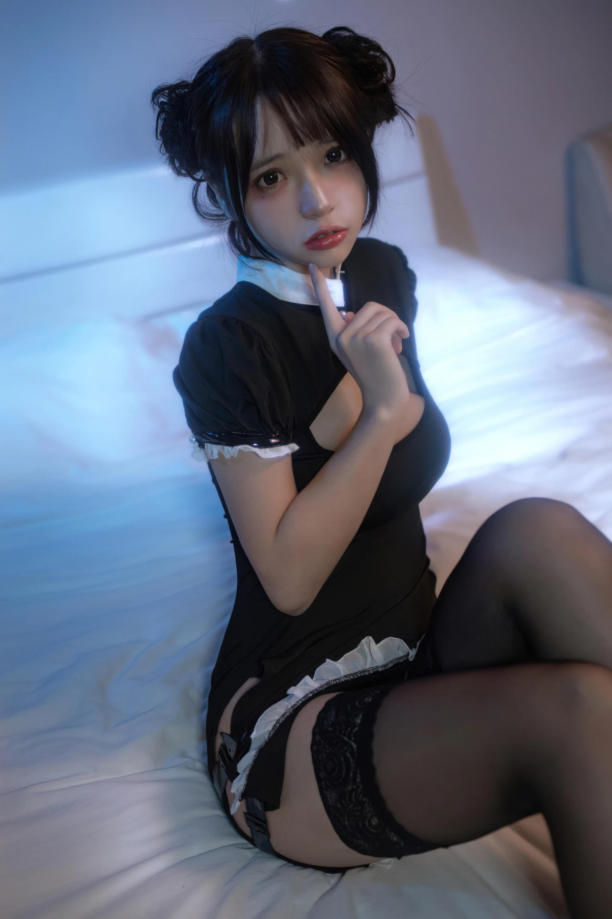 图片[4] - 疯猫ss - 黑色护士 [40P] - 机器猫次元 - 机器猫次元