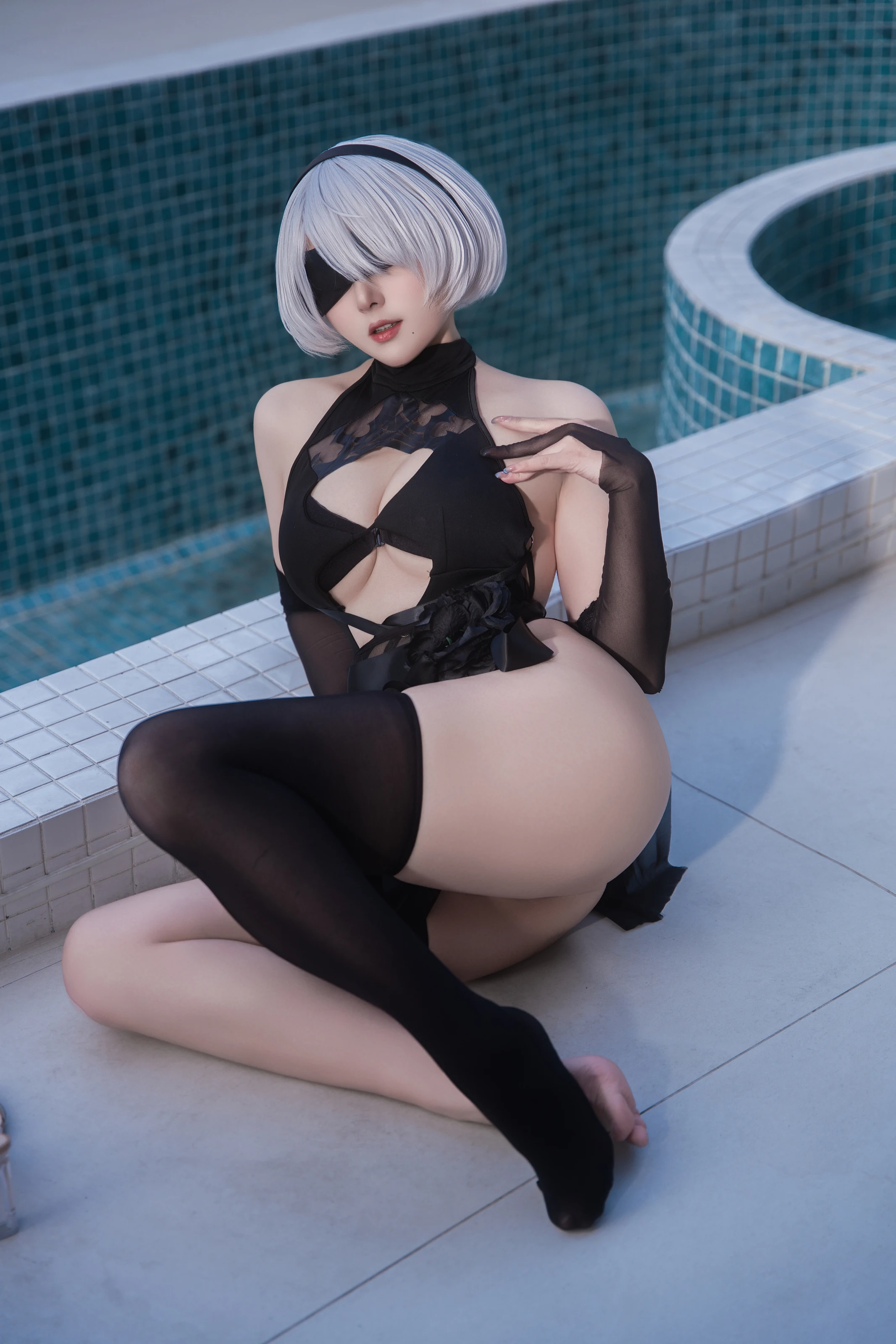 图片[3] - Natsuko夏夏子 - NIKKE×NieR 2B水着 [83P] - 机器猫次元 - 机器猫次元