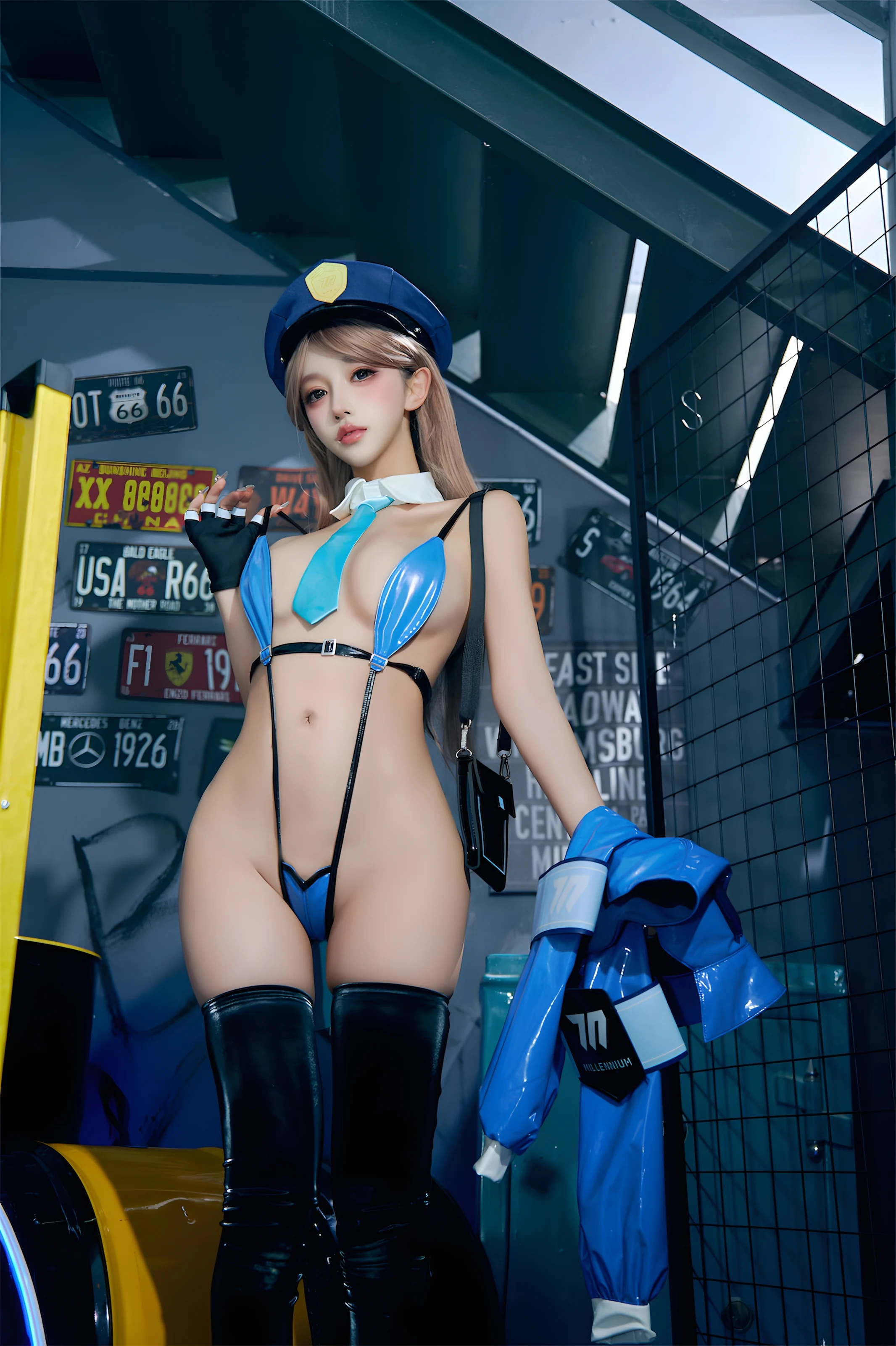 图片[1] - 过期米线线喵 - 女保安 [59P] - 机器猫次元 - 机器猫次元