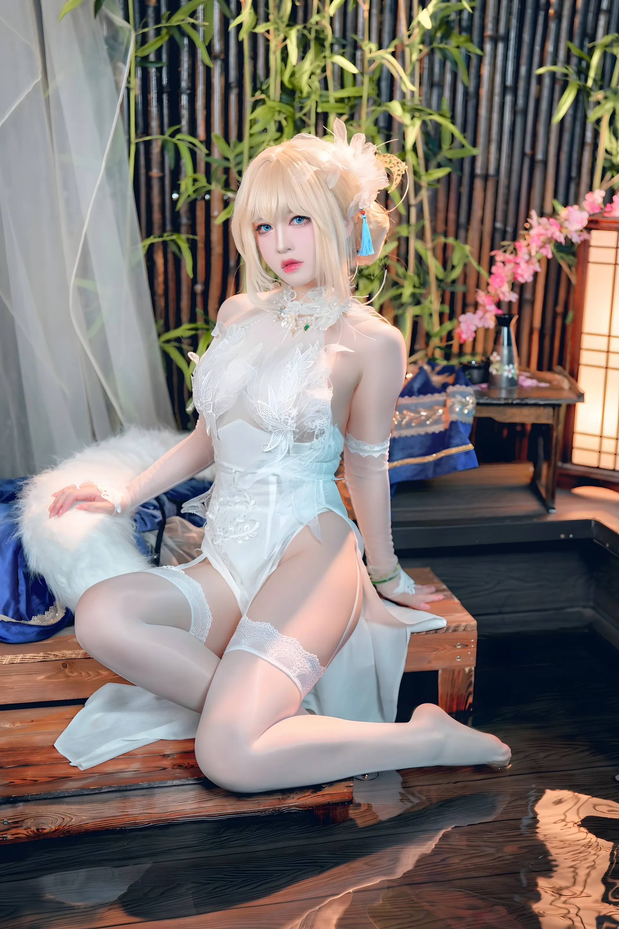 图片[1] - 半半子 - 贞德 灯花祝装圣女 灯火佳期 [58P] - 机器猫次元 - 机器猫次元