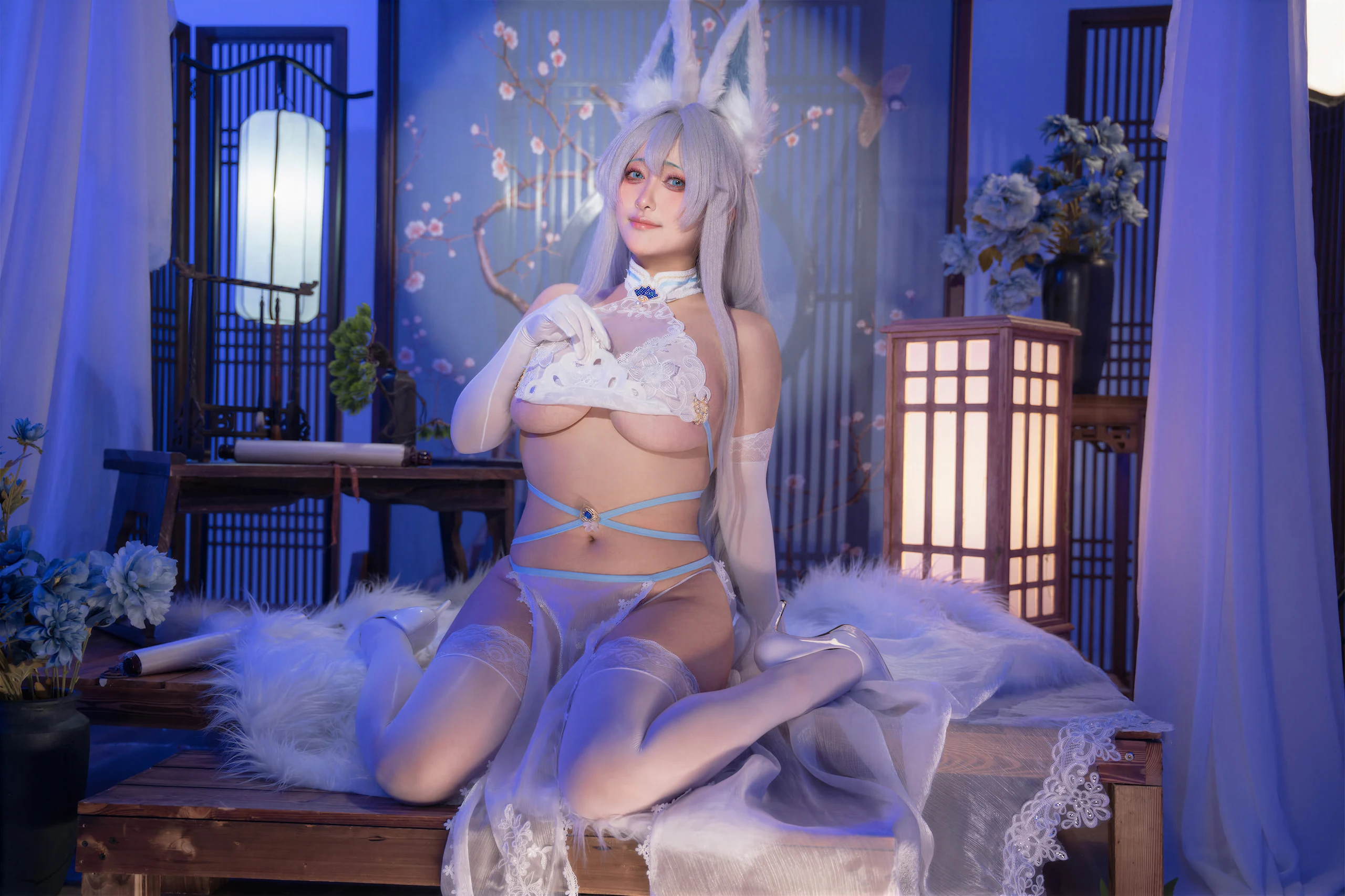 图片[2] - 洛璃 LoLiSAMA - 碧蓝航线 信浓·相融一梦 [90P] - 机器猫次元 - 机器猫次元