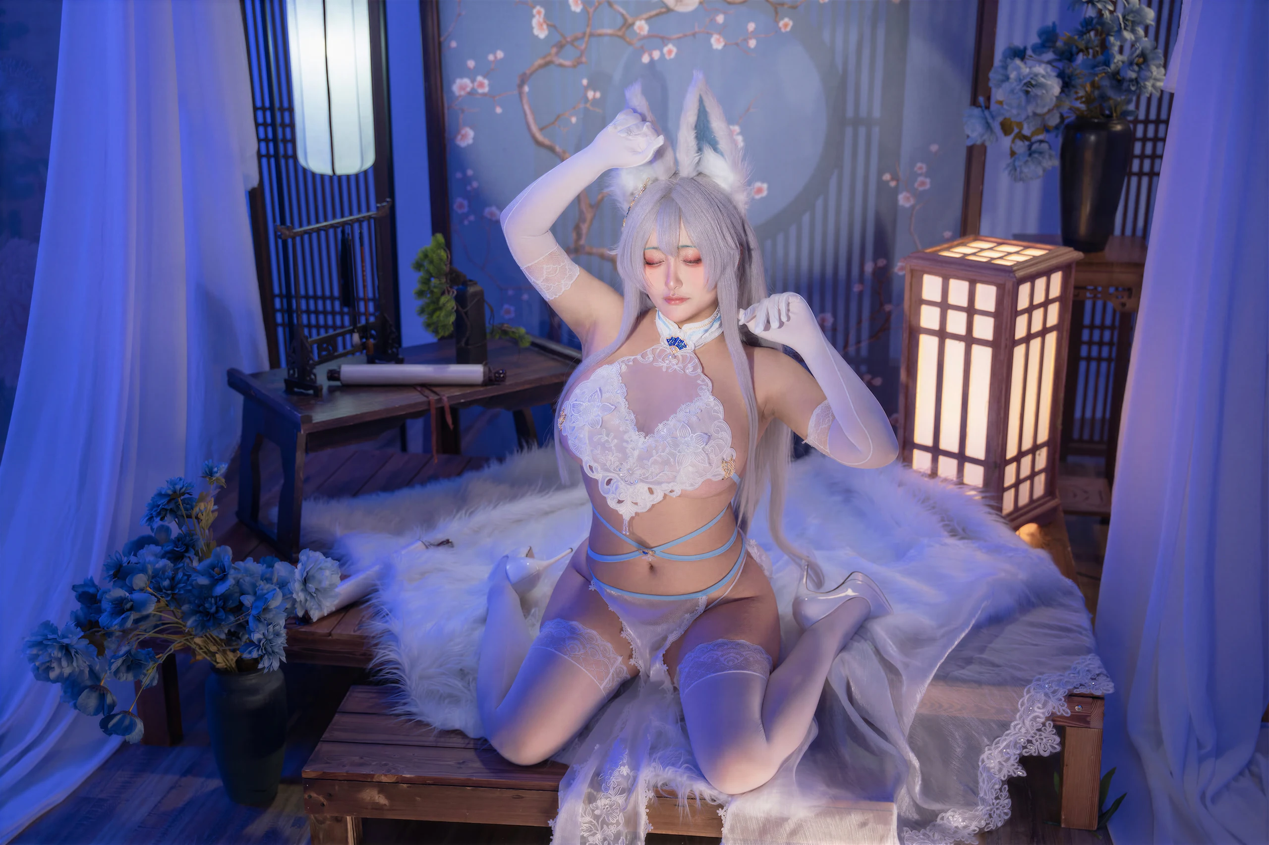 图片[8] - 洛璃 LoLiSAMA - 碧蓝航线 信浓·相融一梦 [90P] - 机器猫次元 - 机器猫次元