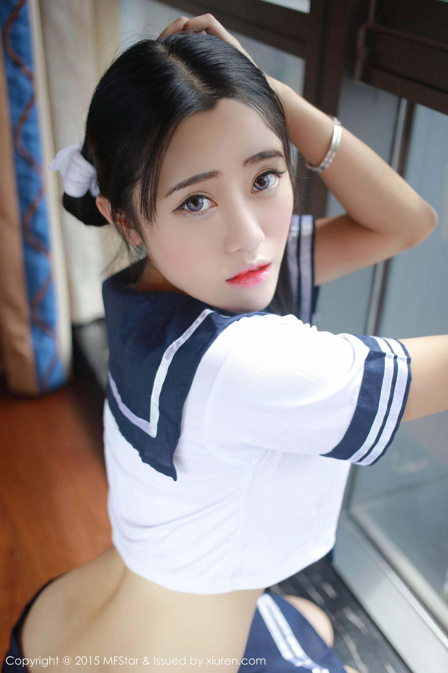 图片[6] - 兜豆靓Youlina《3套性感制服系列》 模范学院 Vol.032 - 机器猫次元 - 机器猫次元